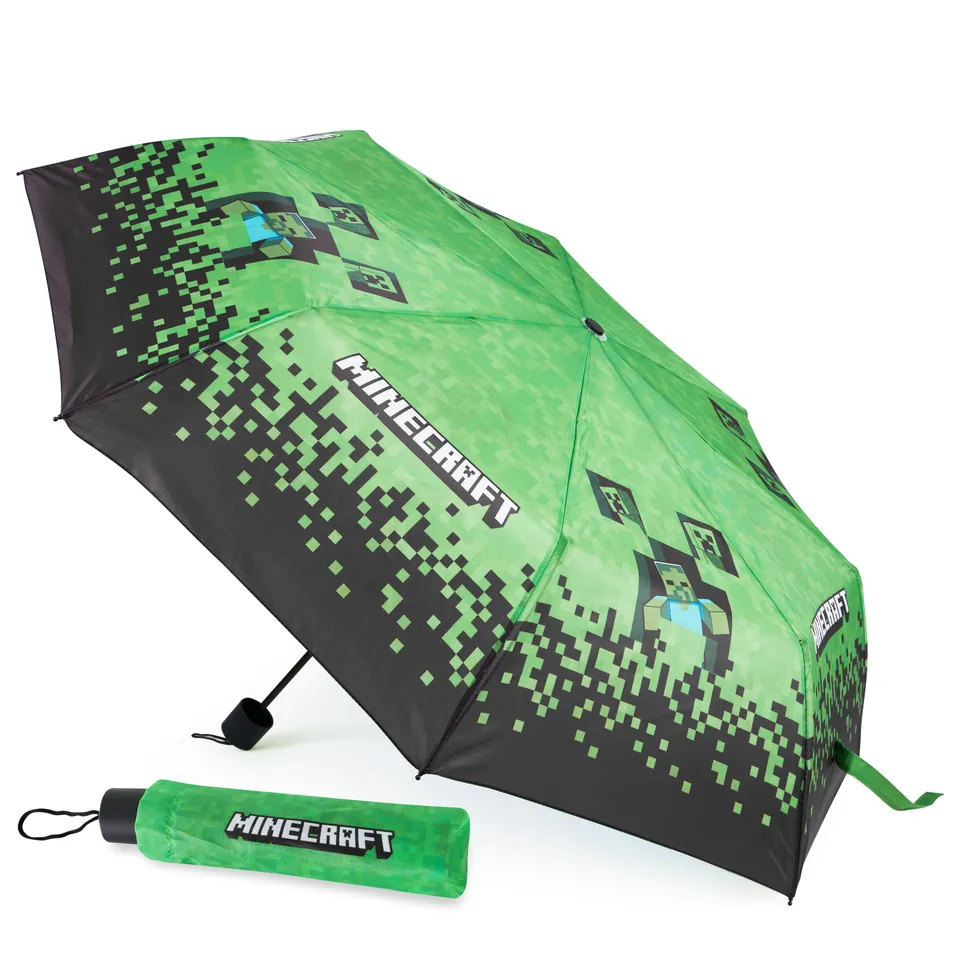 minecraft-parapluie-enfant-pliable-t-lescopique-l-ger-bouton-auto image 1