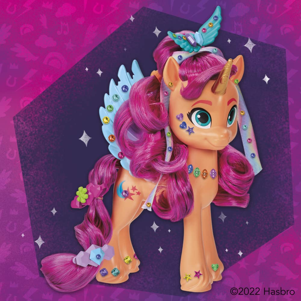 my-little-pony-sunny-starscout-poney-coiffer-15-cm-accessoires image 4