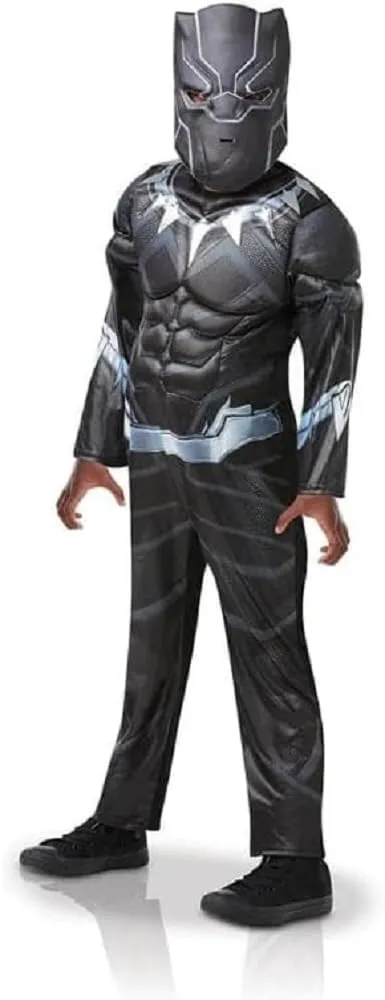 rubies-avengers-d-guisement-black-panther-enfant-5-6-ans-luxe image 1