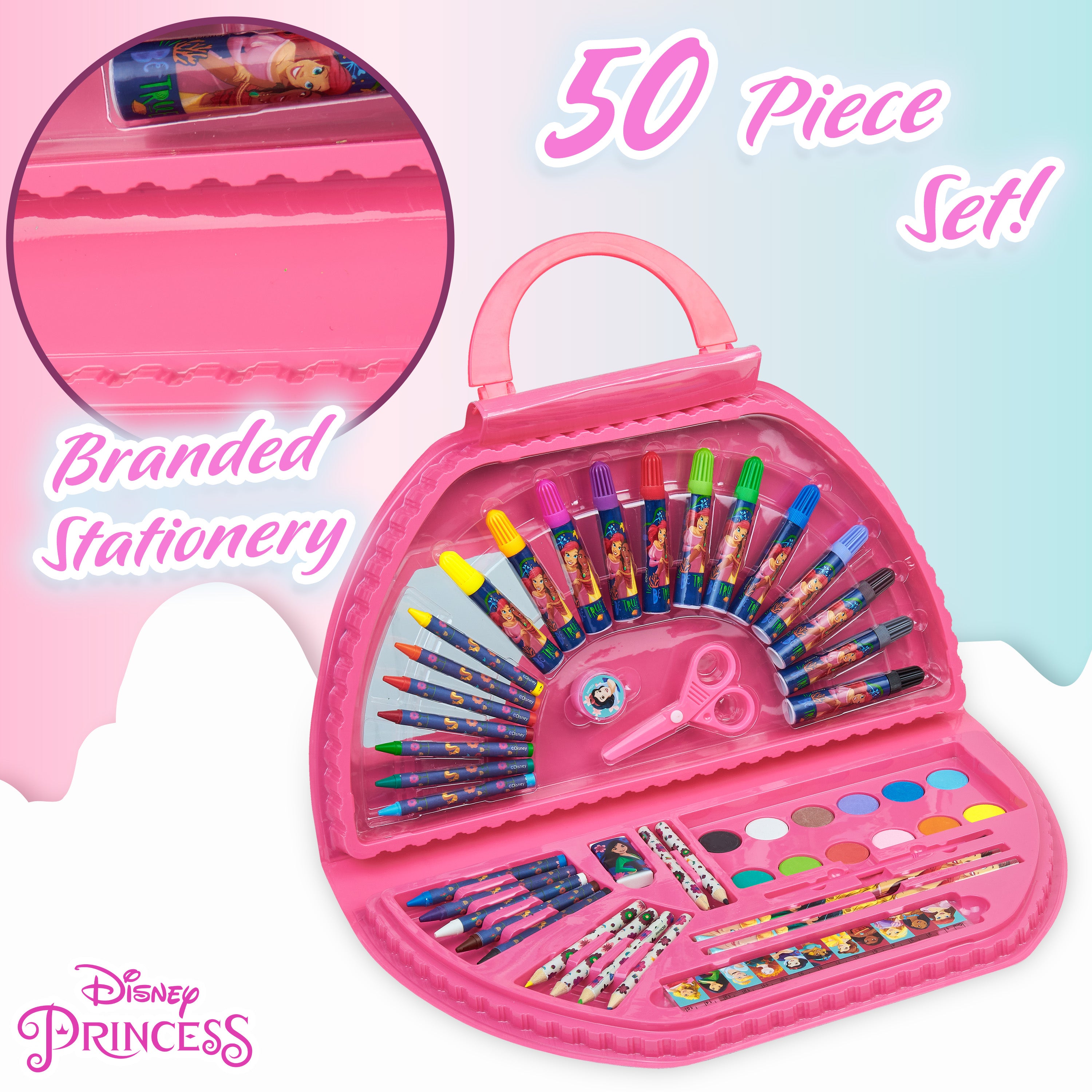 disney-princesse-kit-dessin-fille-40-pi-ces-peinture-feutres image 5