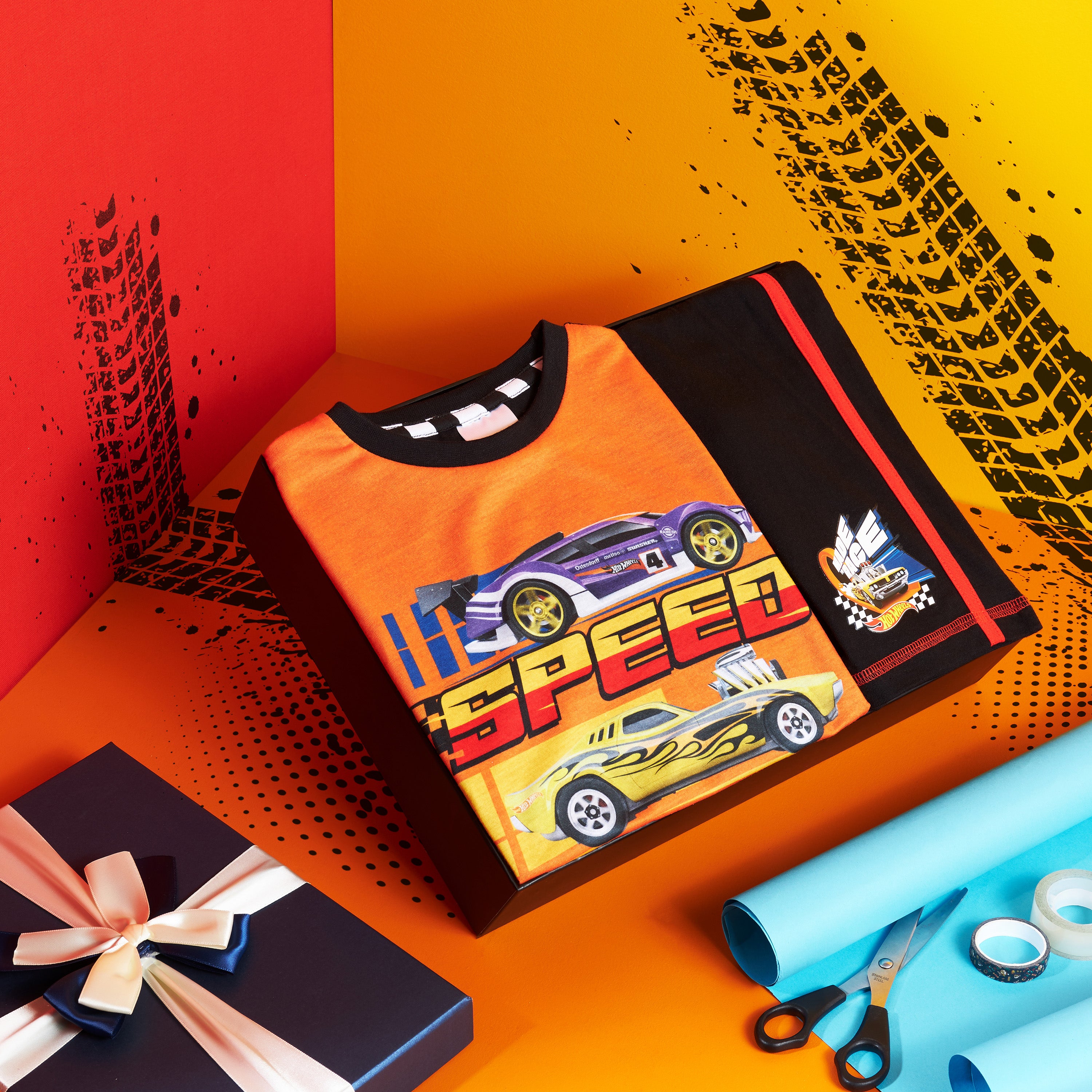 hot-wheels-pyjama-gar-on-court-coton-3-4-ans image 2