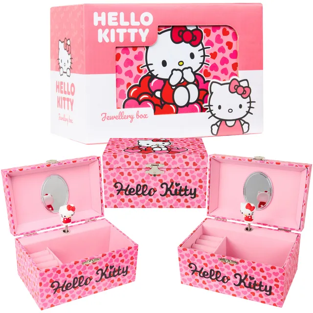 hello-kitty-bo-te-bijoux-musicale-figurine-rangement-bagues image 1