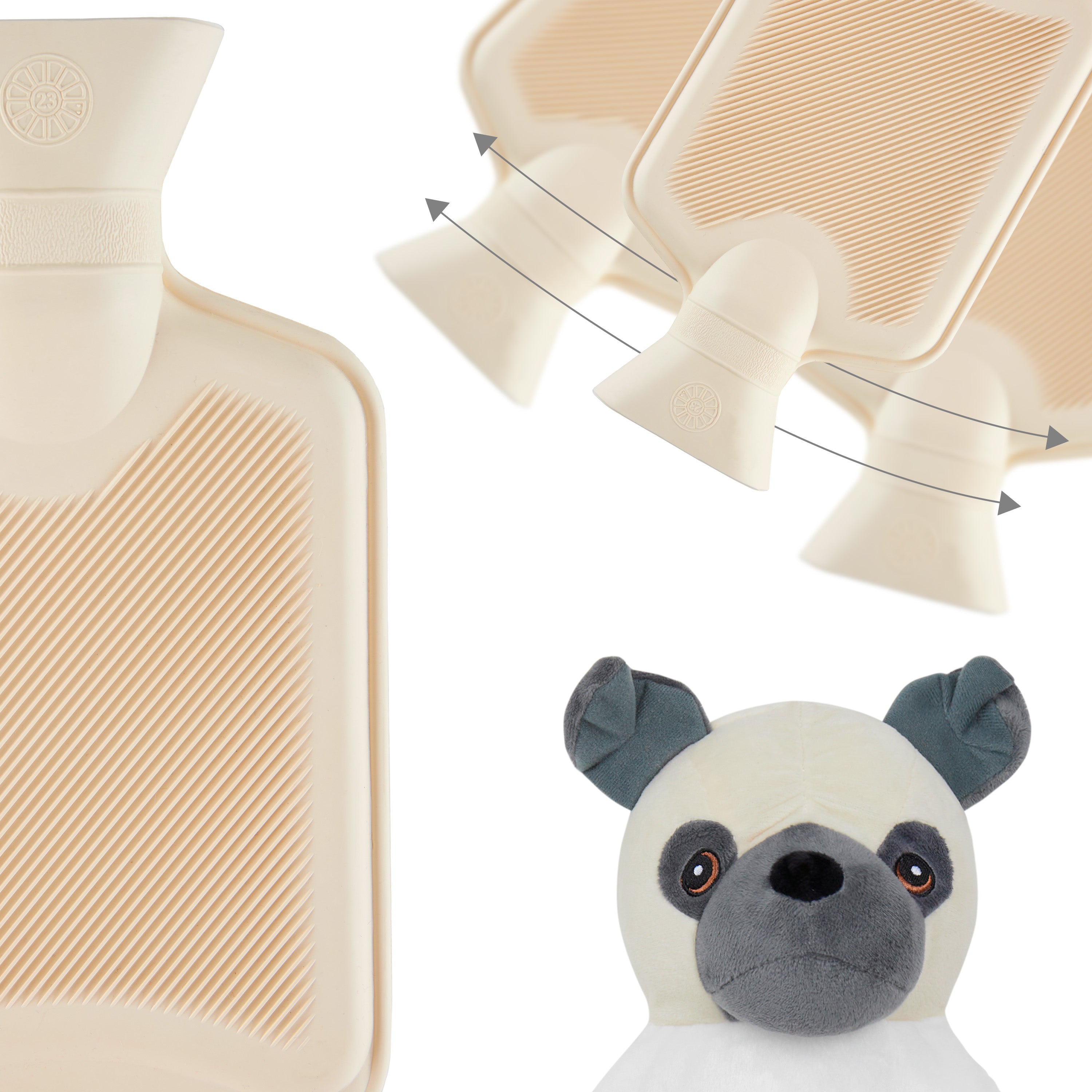get-trend-carlin-bouillotte-eau-chaude-peluche-1-litre image 5