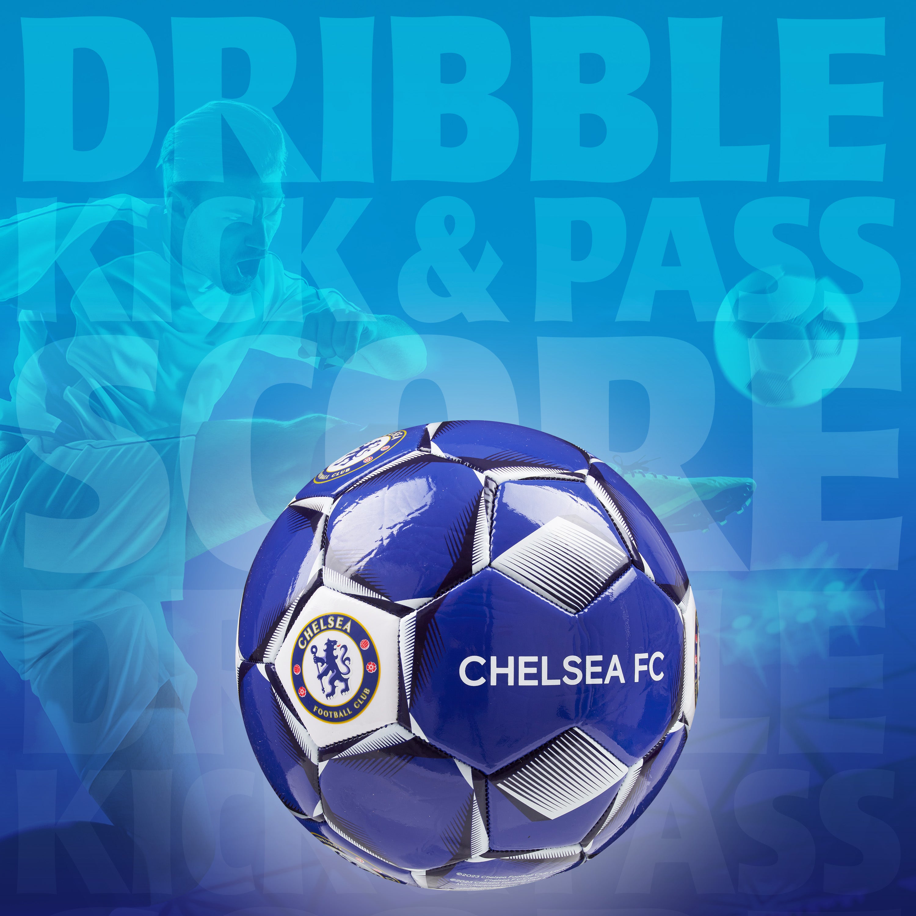 chelsea-fc-ballon-football-entra-nement-taille-3-4-5 image 3