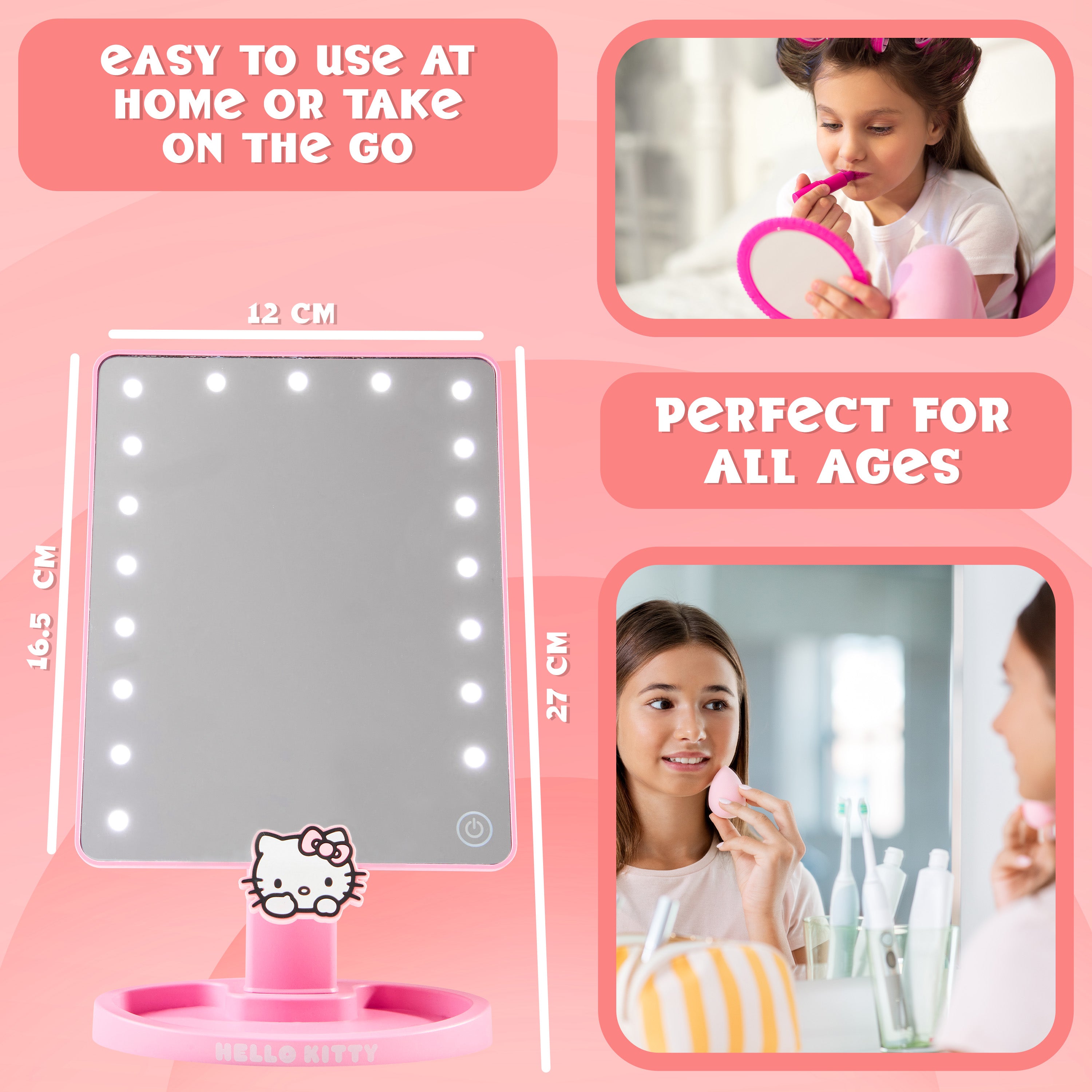 hello-kitty-miroir-led-table-maquillage-avec-plateau-cadeau-fille image 5