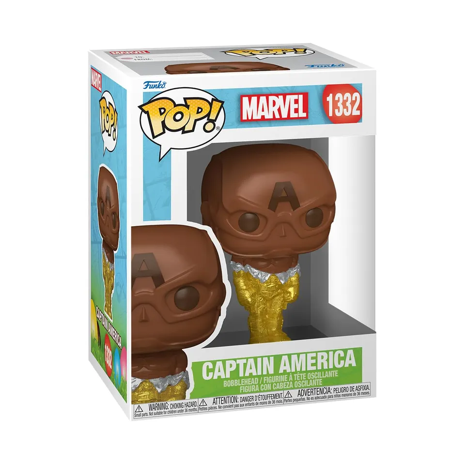 funko-pop-marvel-captain-america-easter-chocolate-vinyle-9-5-cm image 1