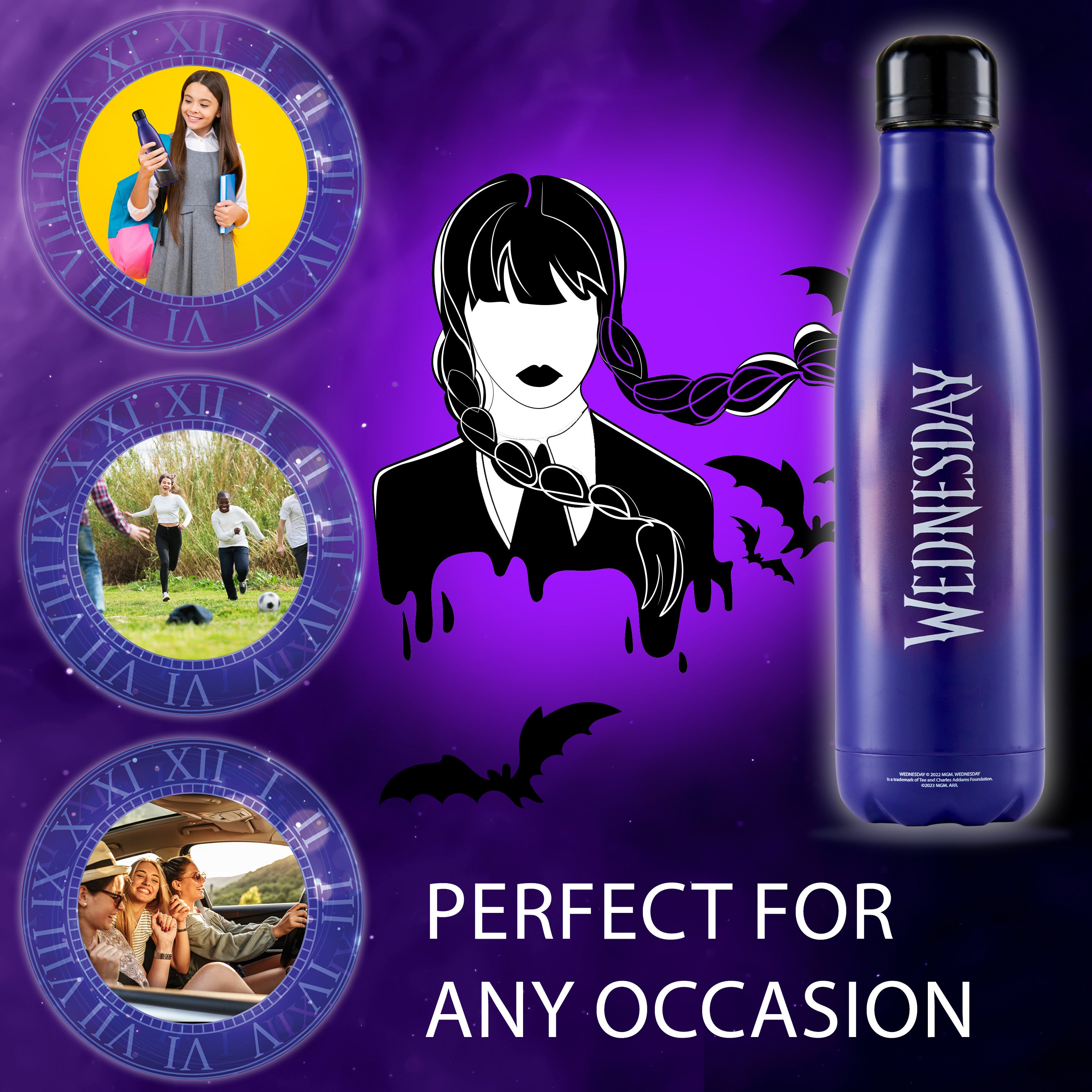 wednesday-gourde-isotherme-inox-500-ml-wednesday-addams image 4
