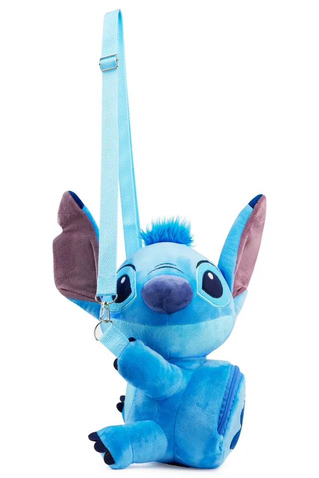 disney-stitch-sac-bandouli-re-3d-fille-polyester-zipp image 1