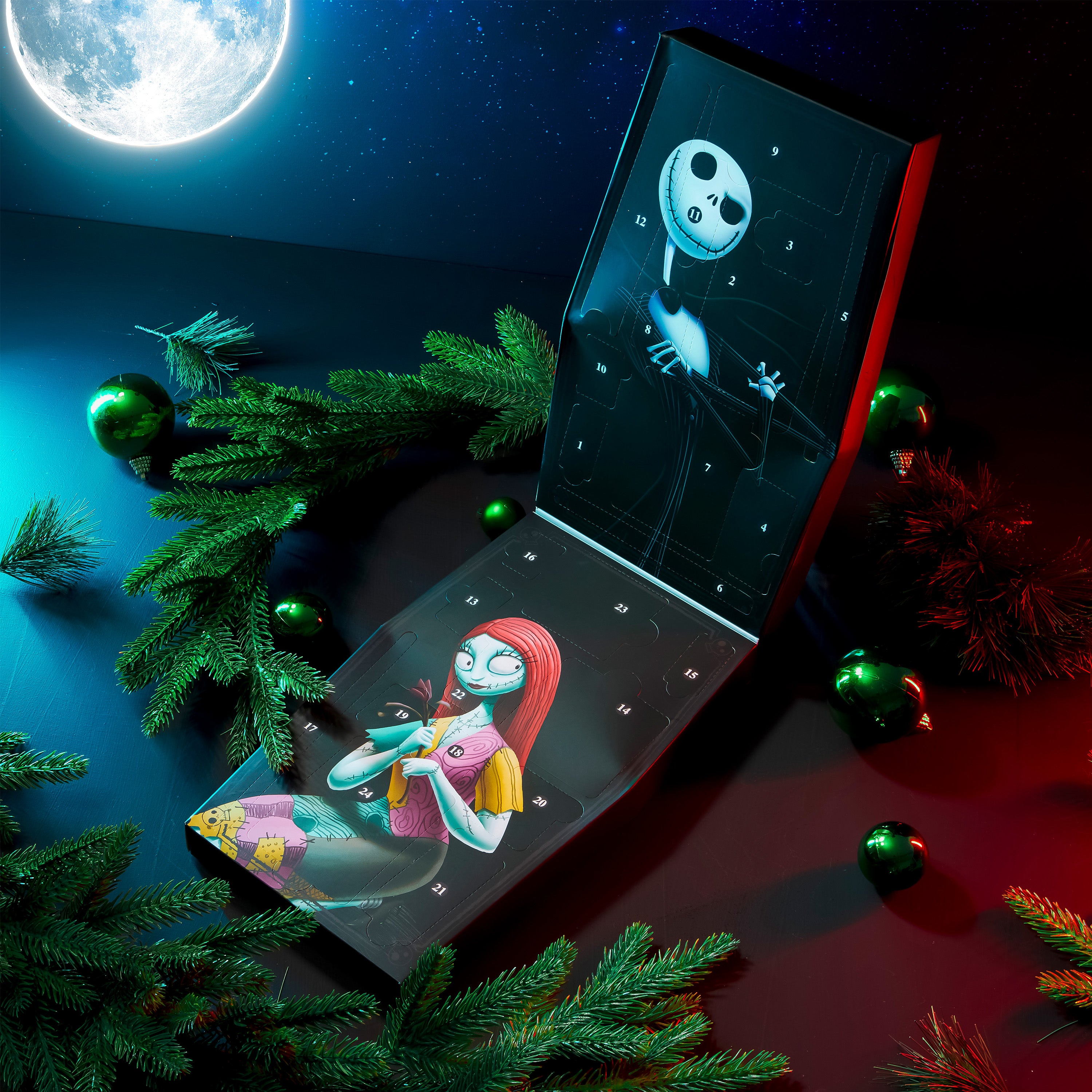 disney-nightmare-before-christmas-calendrier-avent-papeterie-noir image 2