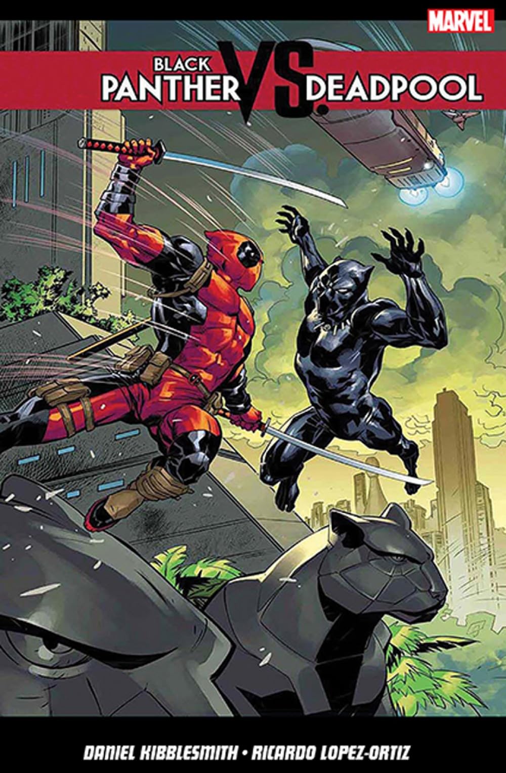 marvel-comics-black-panther-vs-deadpool-comic-anglais image 1