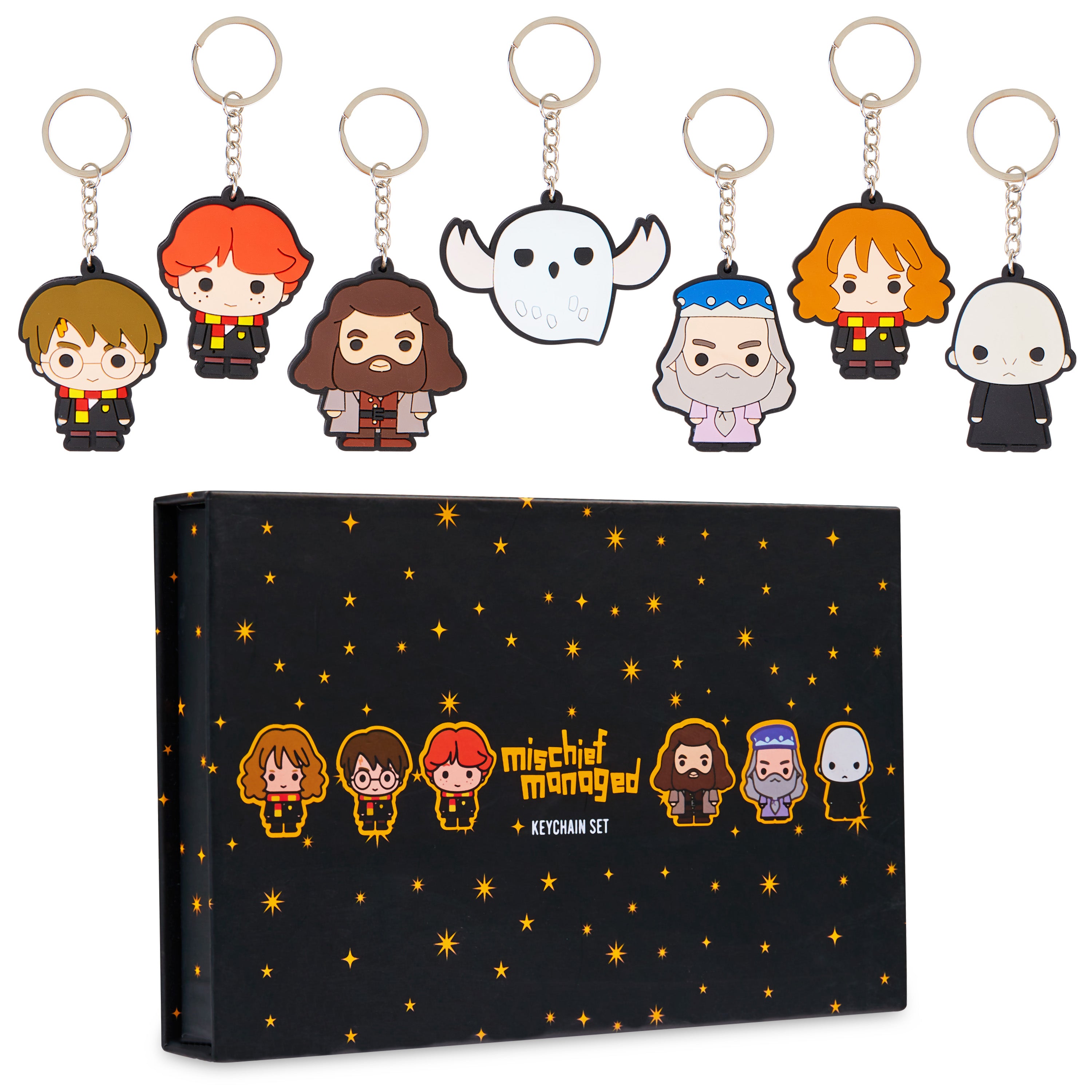 harry-potter-porte-cl-s-lot-7-mini-figurines-chibi-enfant image 1