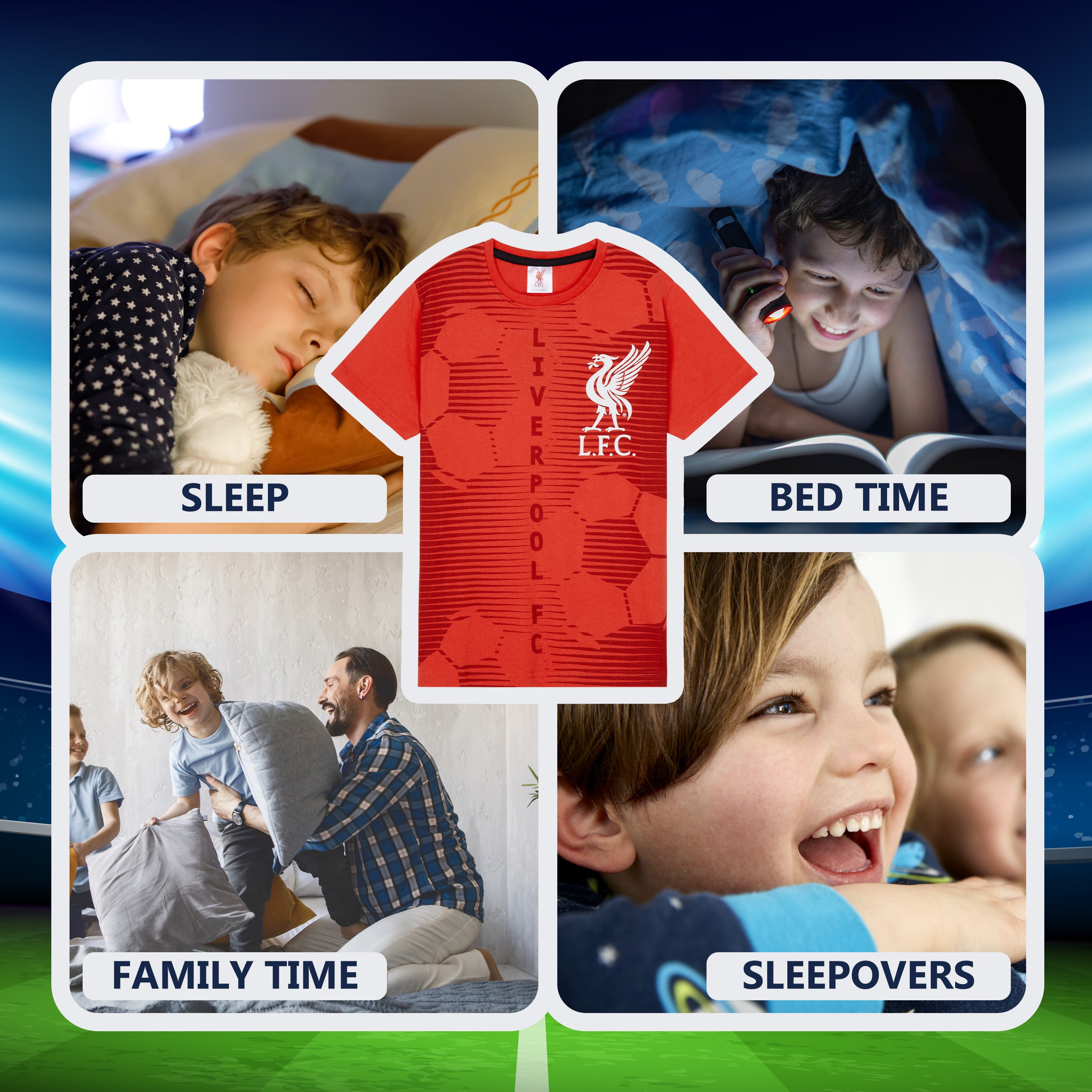 liverpool-fc-pyjama-gar-on-coton-rouge-ensemble-5-14-ans image 4