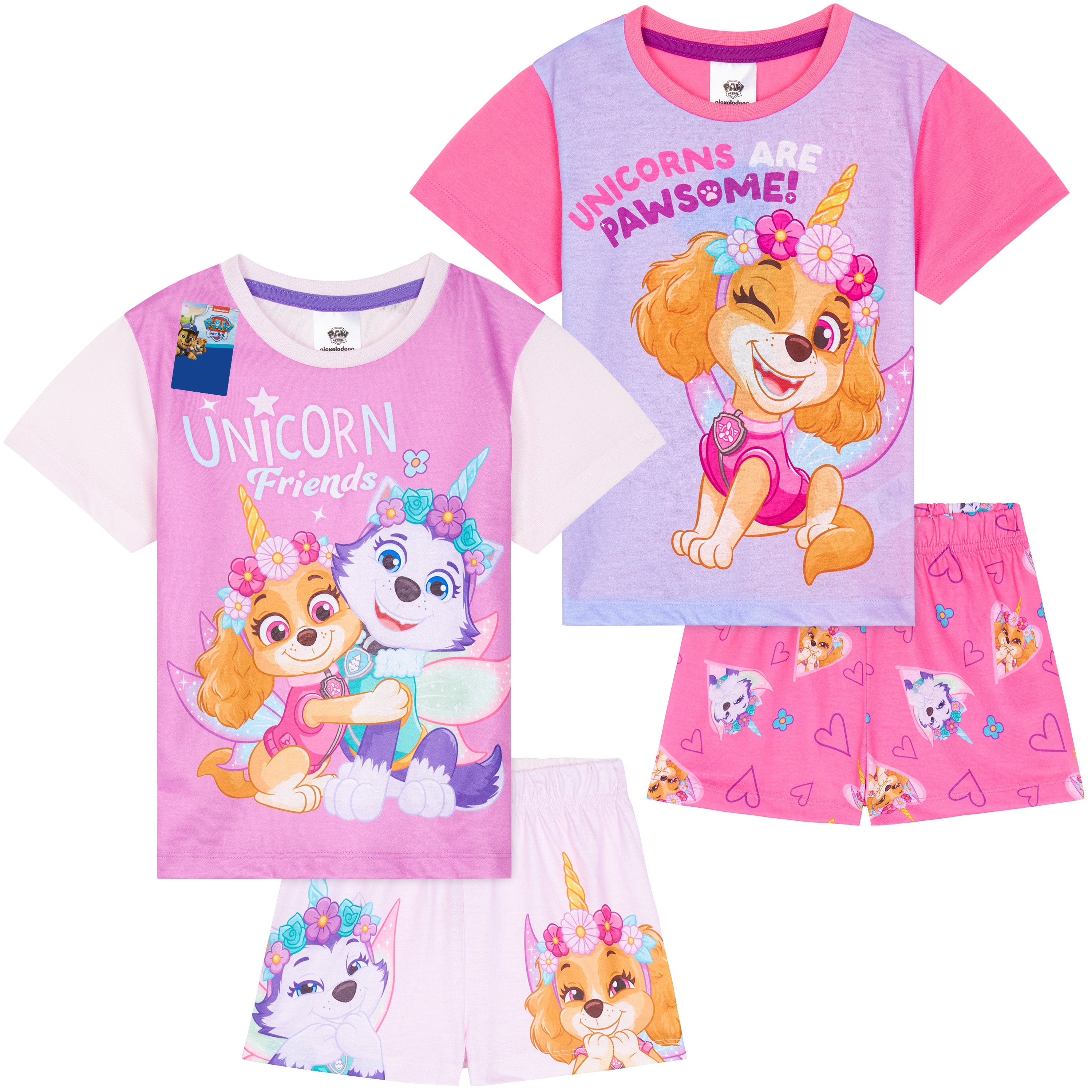 pat-patrouille-get-trend-girls-pyjama-fille-court-lot-2 image 3