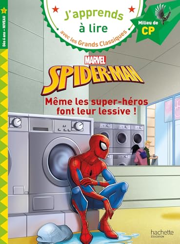marvel-spider-man-livre-m-me-les-super-h-ros-font-leur-lessive-cp-niveau-2 image 4