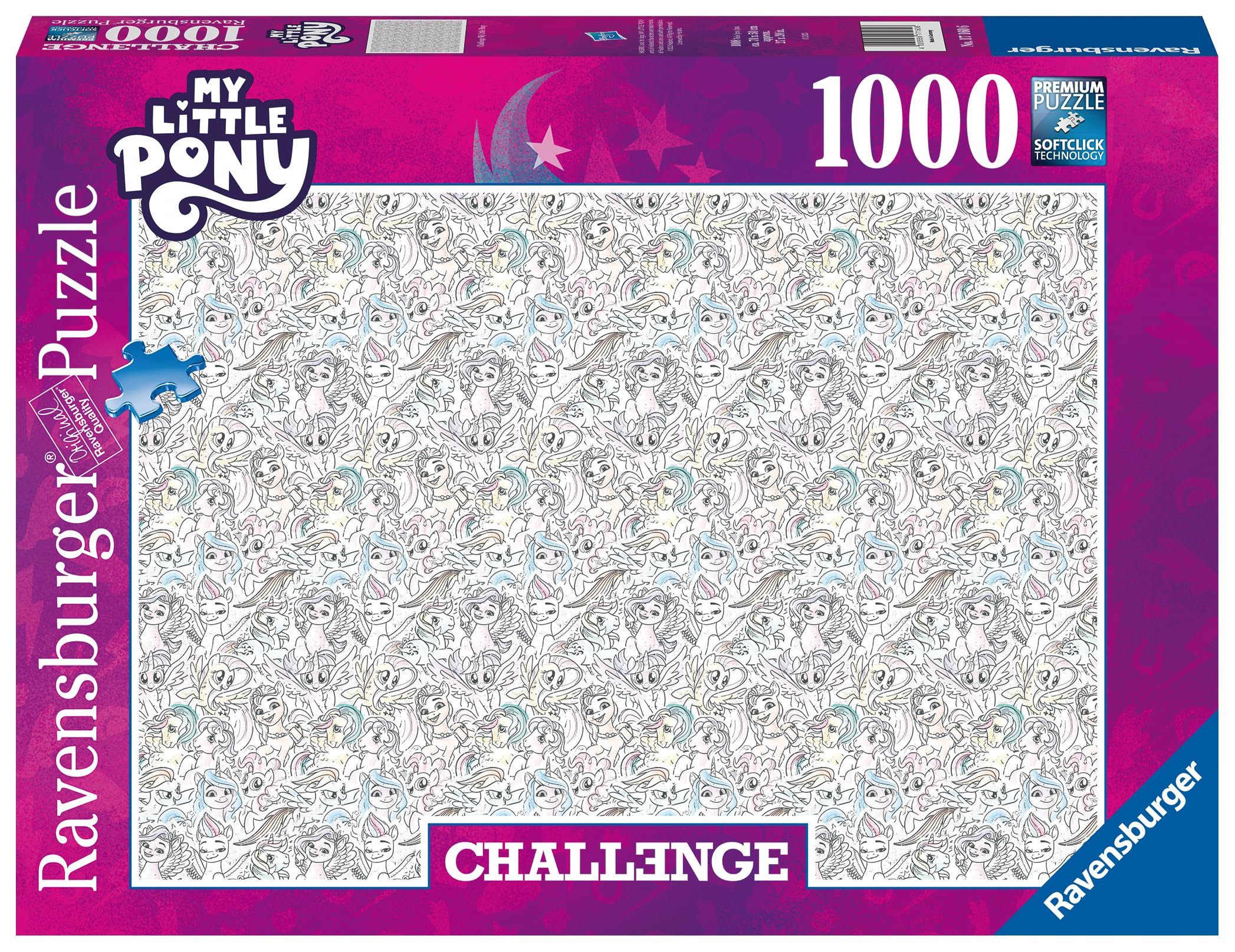 ravensburger-my-little-pony-puzzle-1000-pi-ces-antique-70x50 image 1