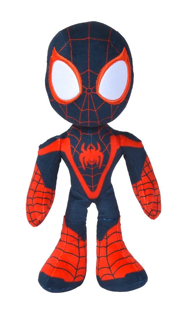 disney-spidey-miles-morales-peluche-25-cm-yeux-phosphorescents image 1