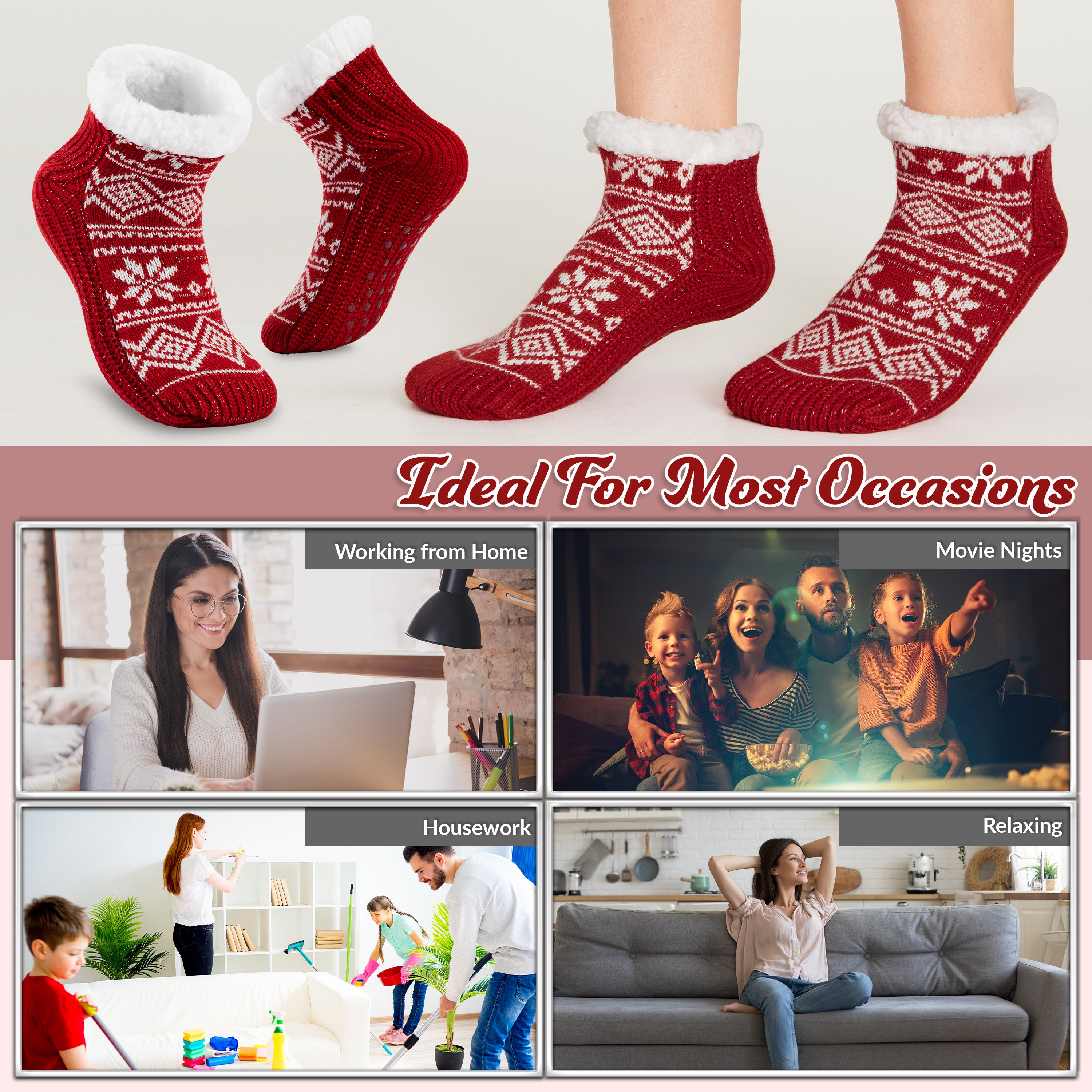 get-trend-citycomfort-chaussettes-pilou-femme-antid-rapantes image 5
