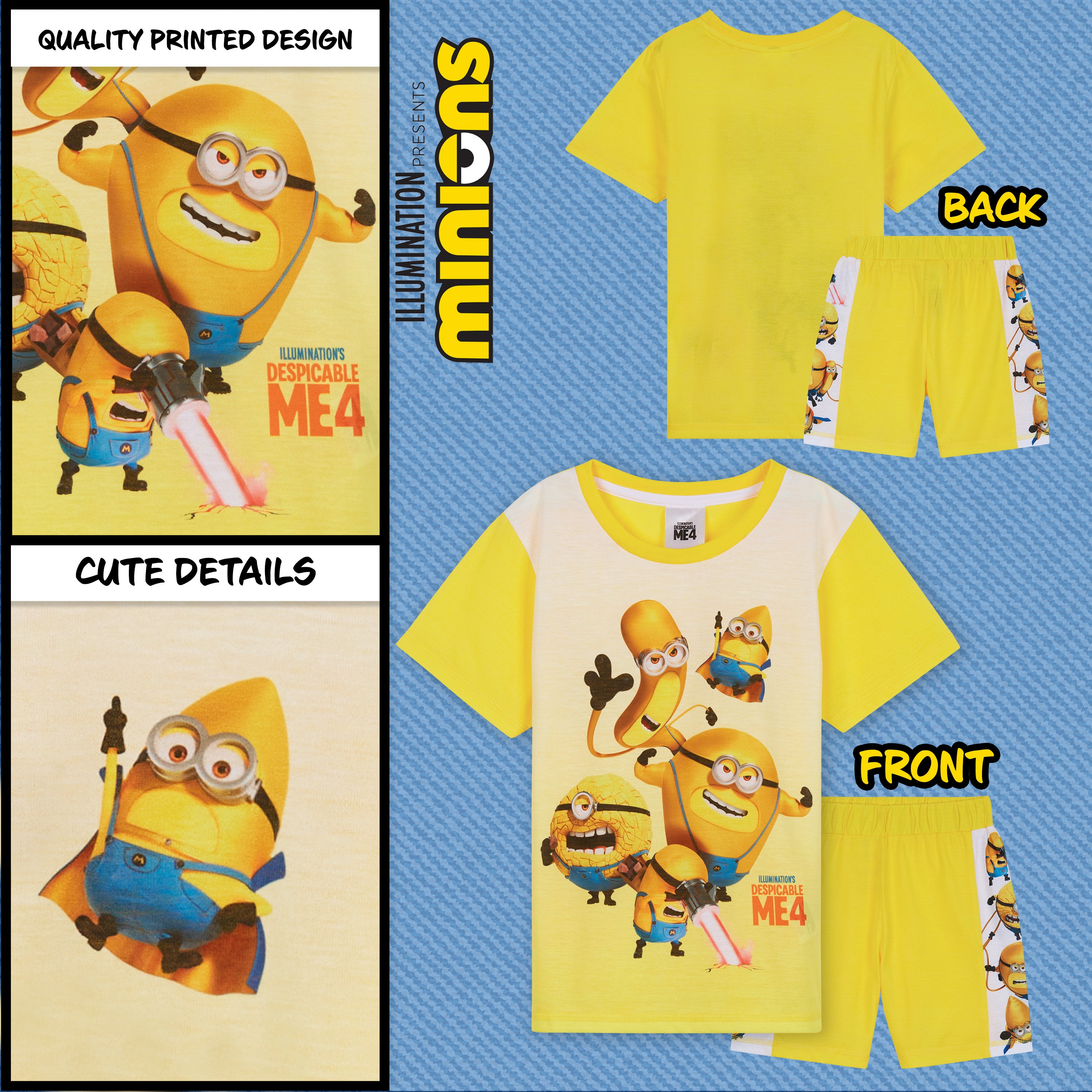 minions-pyjama-gar-on-court-7-8-ans-t image 3
