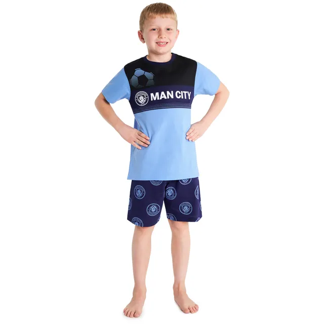 get-trend-boys-manchester-city-pyjama-short-gar-on-noir-bleu-9-10-ans image 1