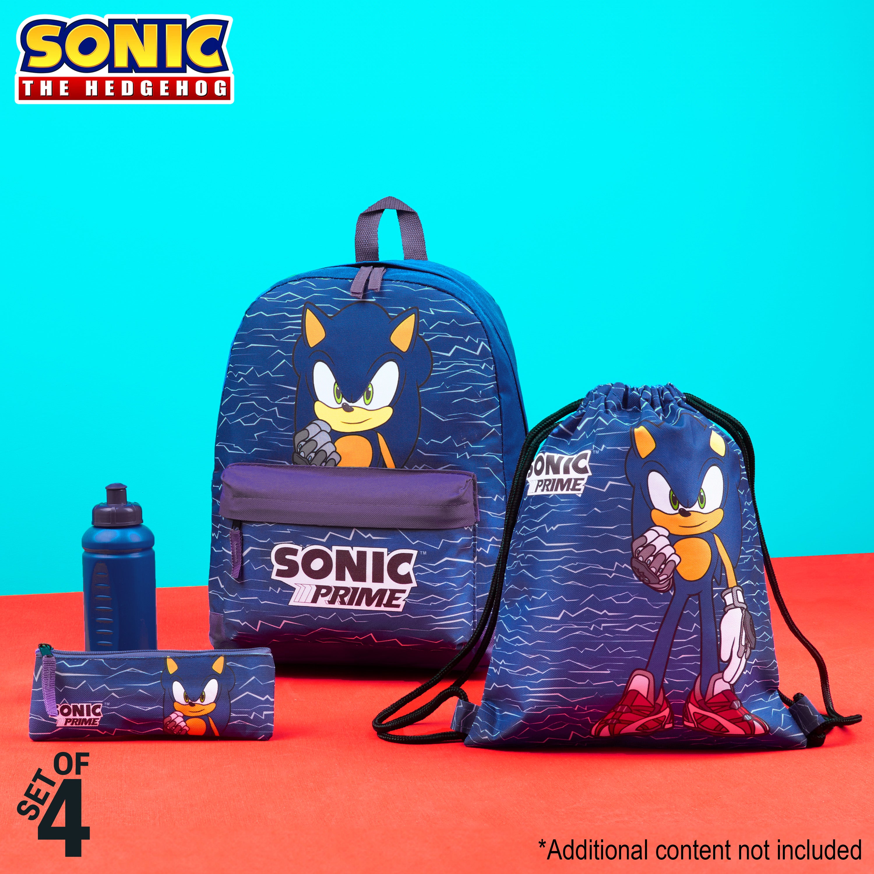 sac-cole-sonic-enfant-4-pi-ces-dos-gourde image 2