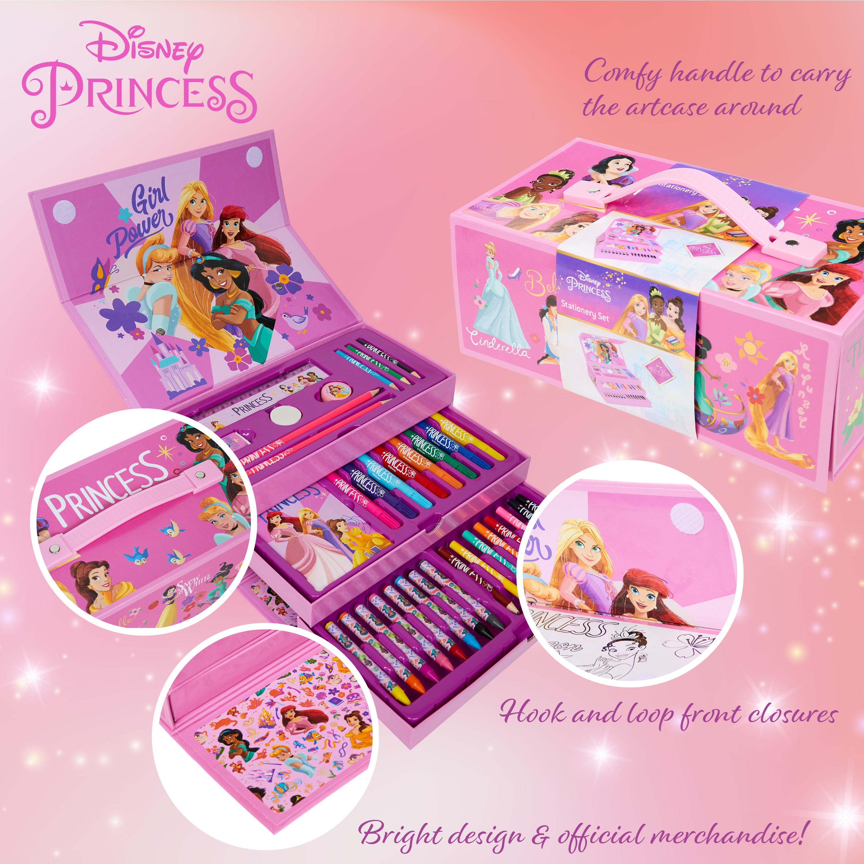 disney-princess-mallette-dessin-30-pi-ces-rose-fille image 5