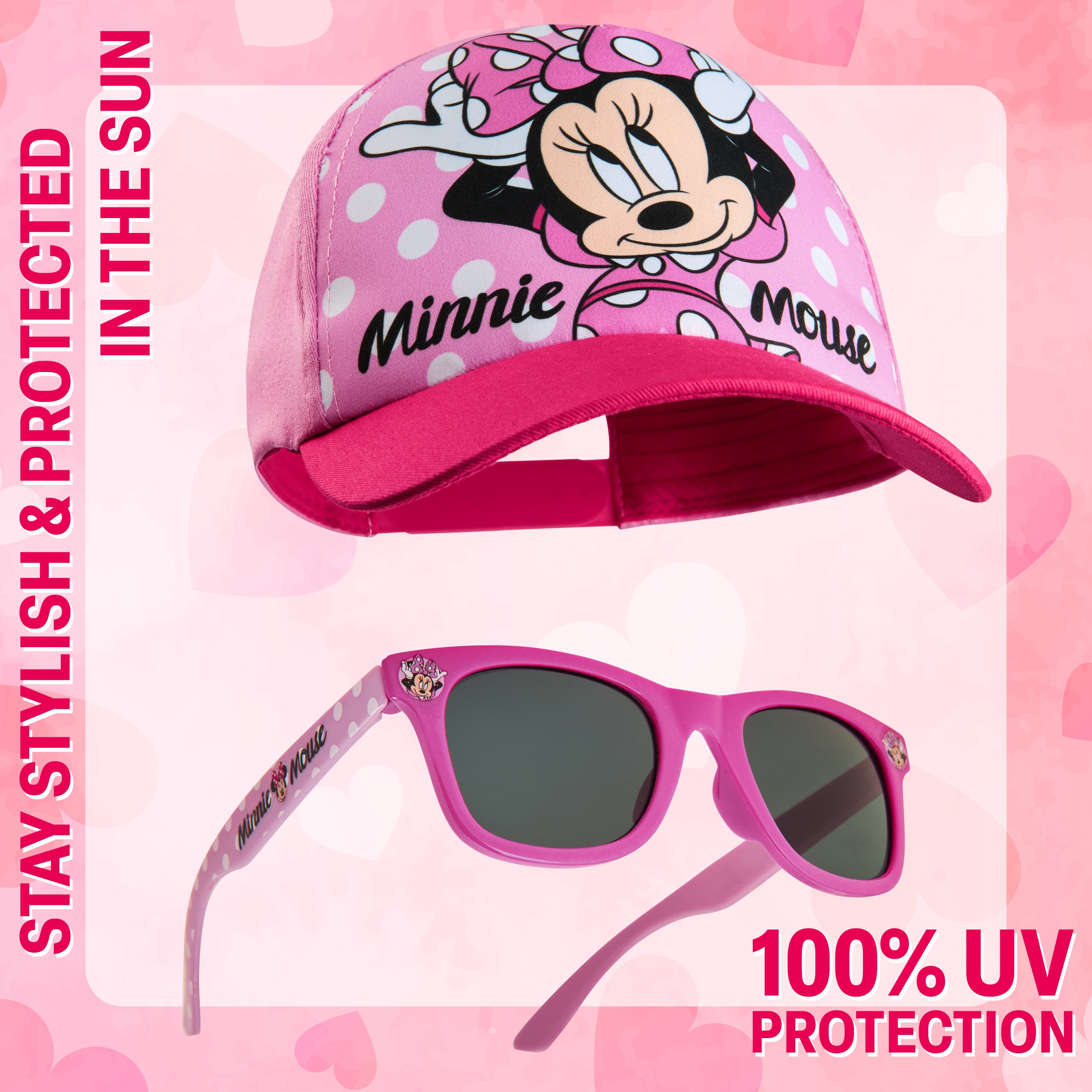 disney-minnie-mouse-casquette-lunettes-fille-soleil image 4