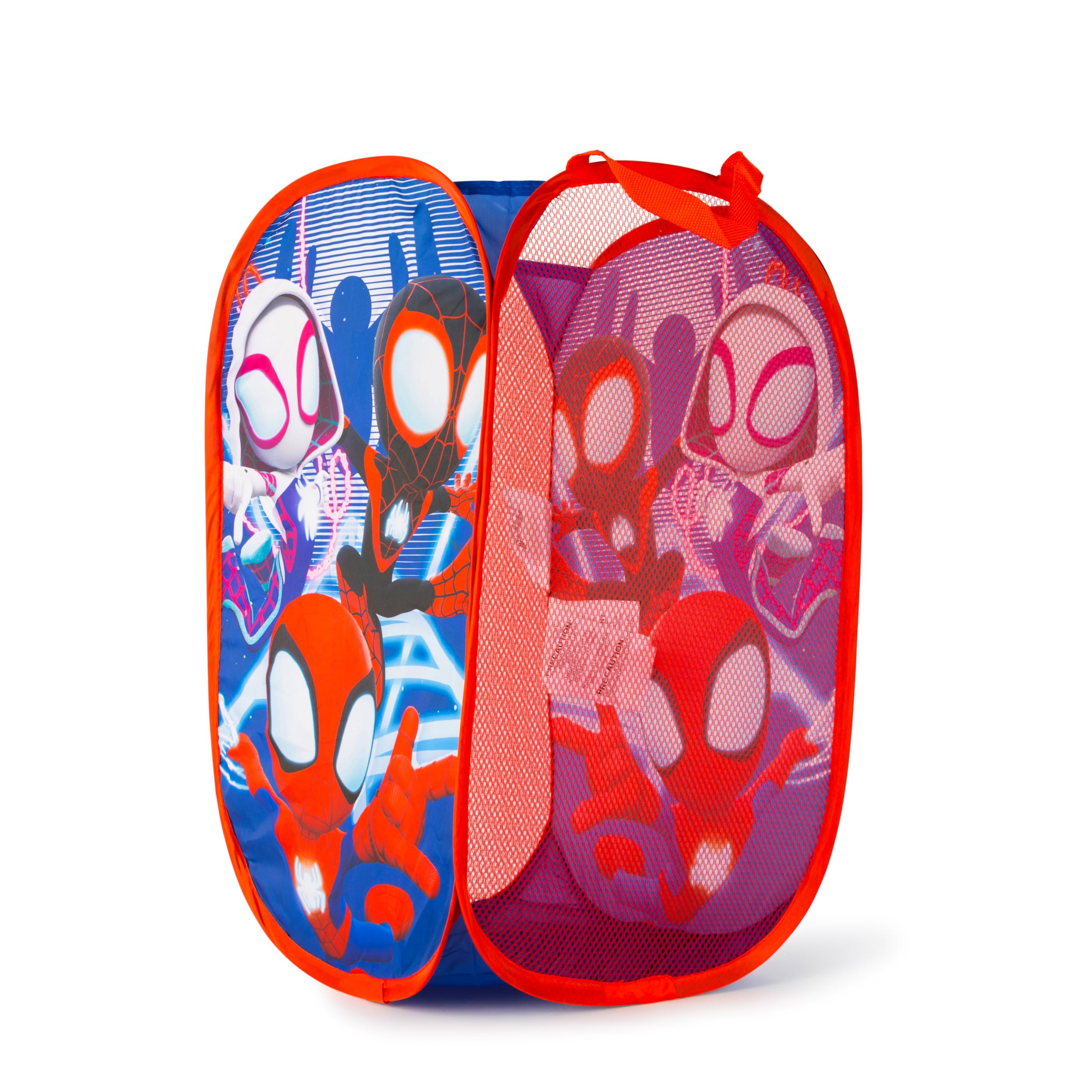 marvel-spidey-et-ses-amis-panier-linge-pop-up-80-l-enfant image 2