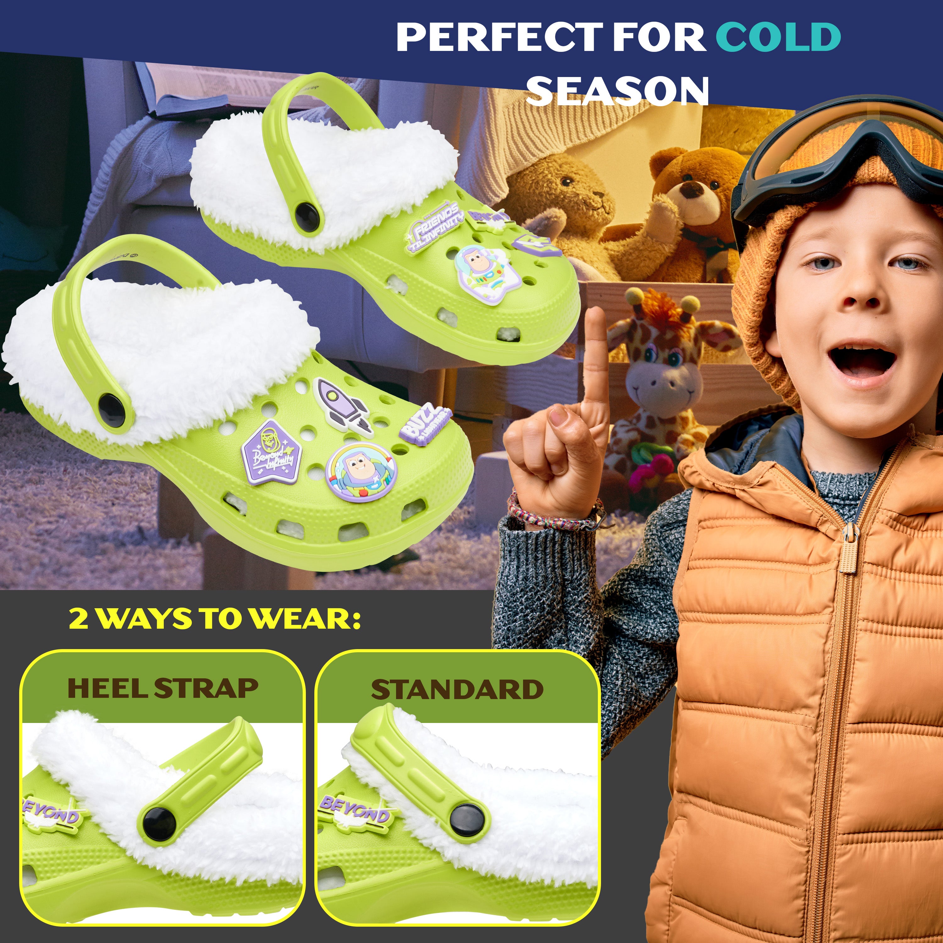 get-trend-boys-buzz-sabots-gar-on-fourr-s-charms-hiver image 4