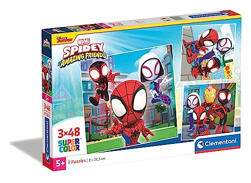 marvel-spidey-puzzle-3x48-pi-ces-5-ans-32x22-cm image 7