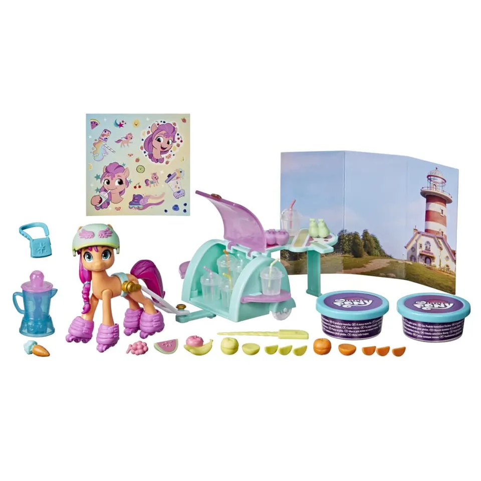 my-little-pony-new-generation-sparkling-scenes-sunny-coffret-f2934 image 1