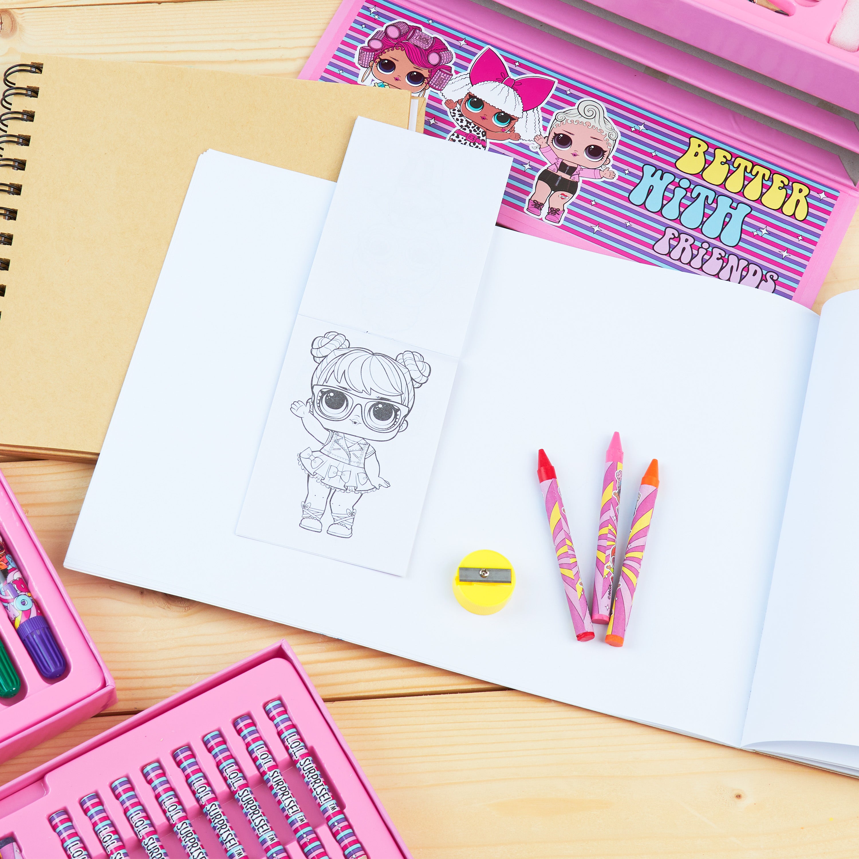 l-o-l-surprise-coffret-dessin-enfant-40-pi-ces-multicolore image 2