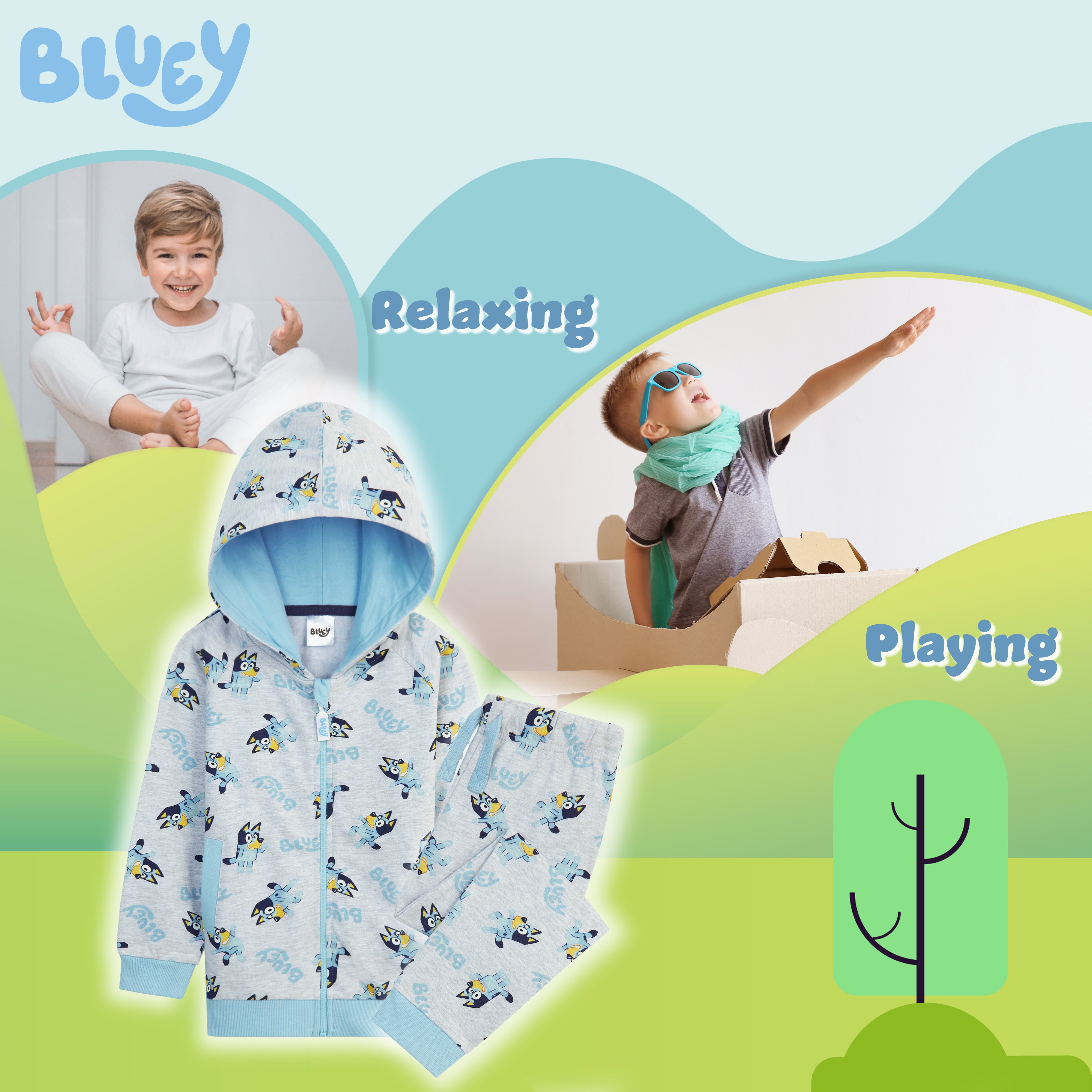 bluey-surv-tement-enfant-hoodie-et-jogging-2-pi-ces image 5