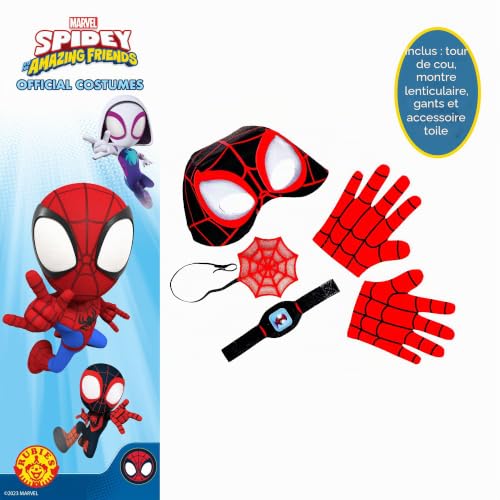 marvel-spidey-miles-morales-spinn-d-guisement-enfant-accessoires image 7