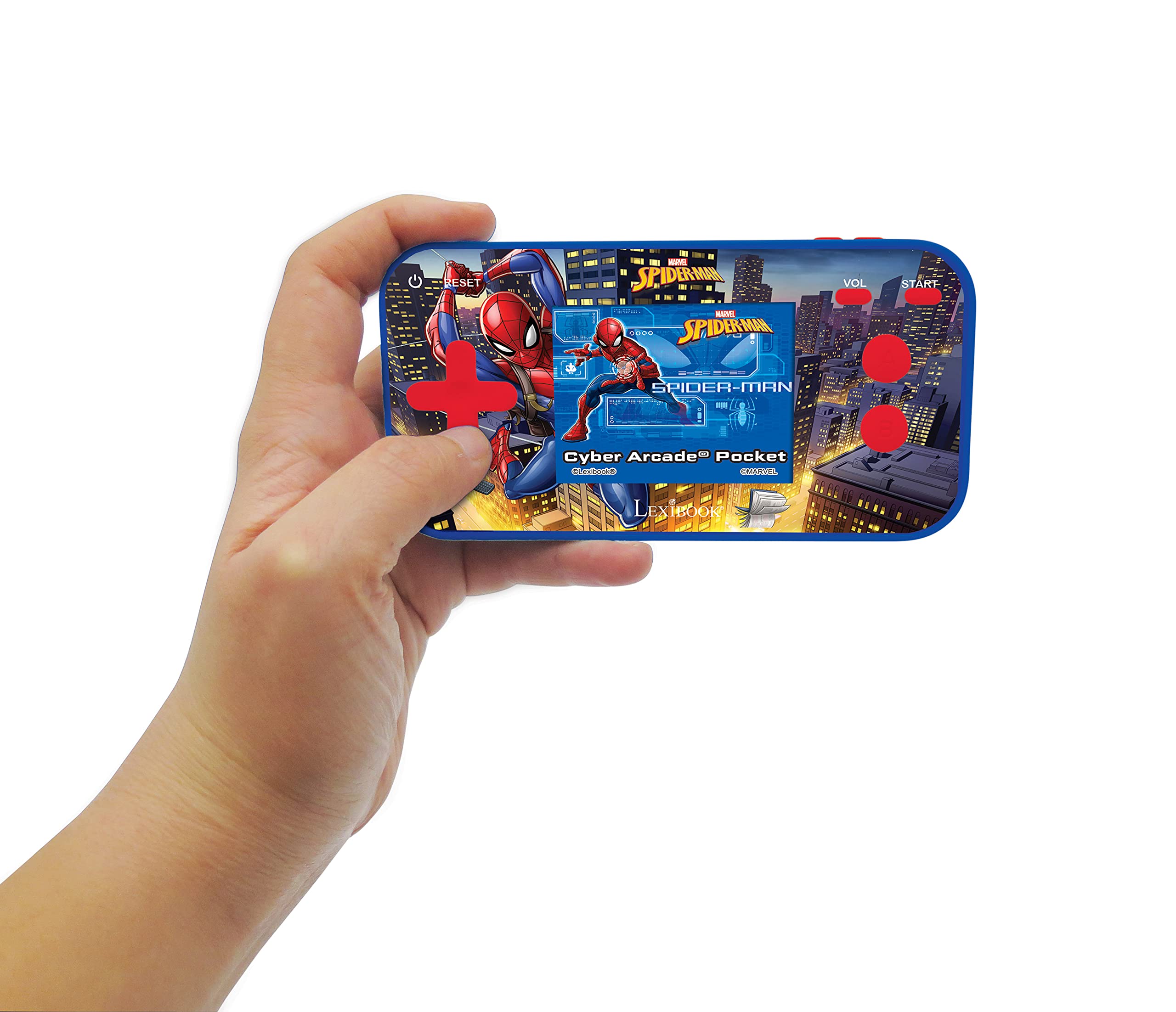 lexibook-spider-man-jl1895sp-console-arcade-poche-150-jeux image 6