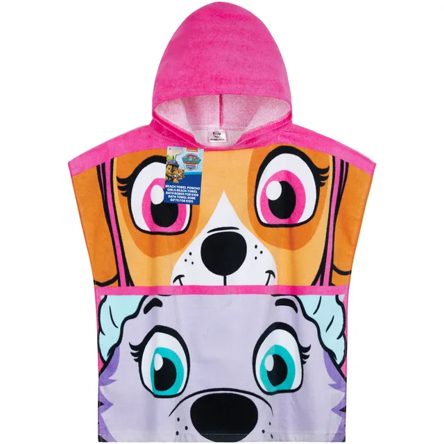 get-trend-pat-patrouille-serviette-capuche-enfant-rose-2-6-ans image 1