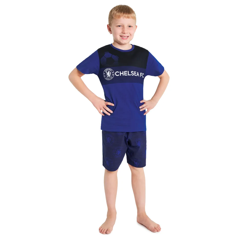 chelsea-pyjama-gar-on-court-coton-7-8-ans image 1