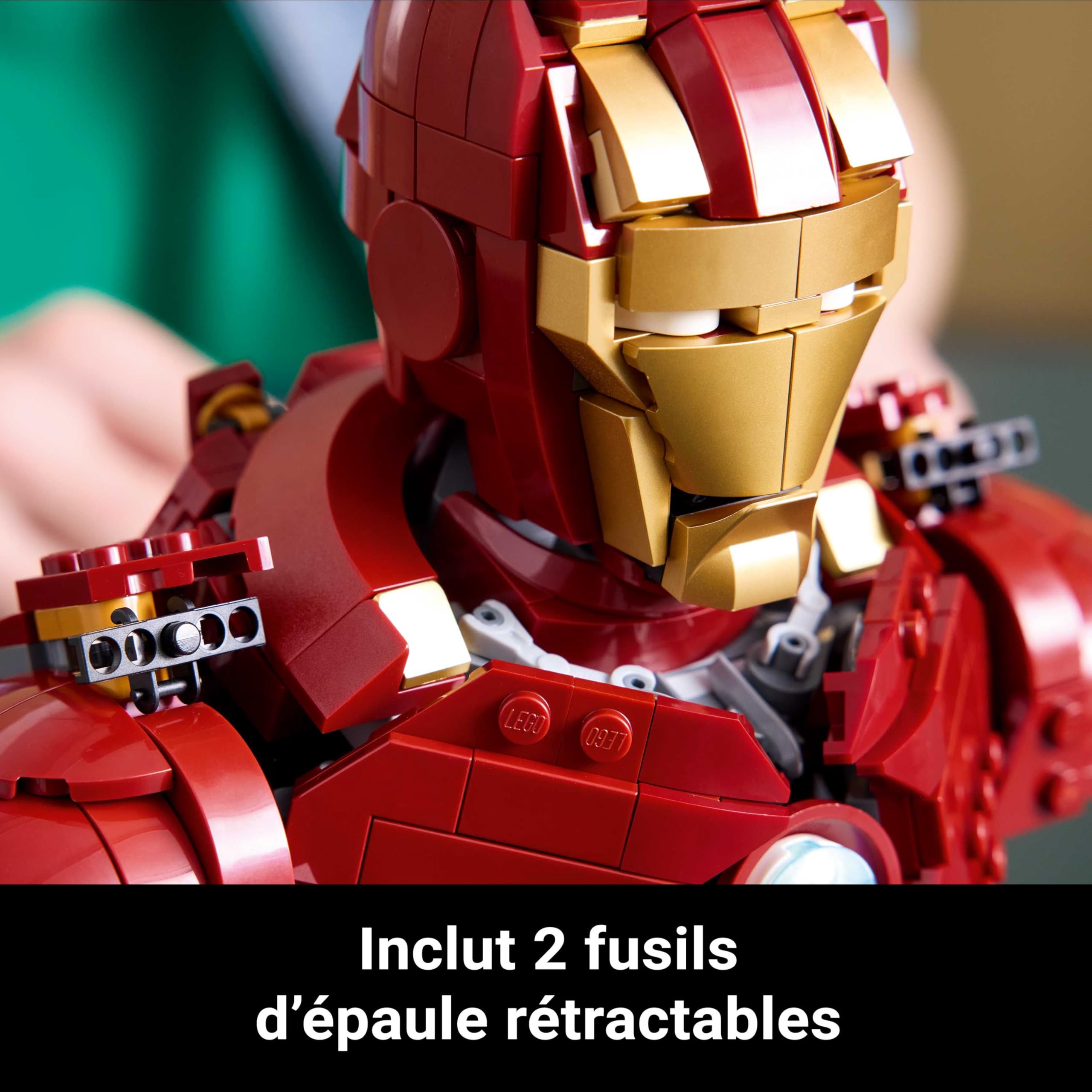 lego-marvel-76327-buste-iron-man-mk4-maquette-adulte image 5