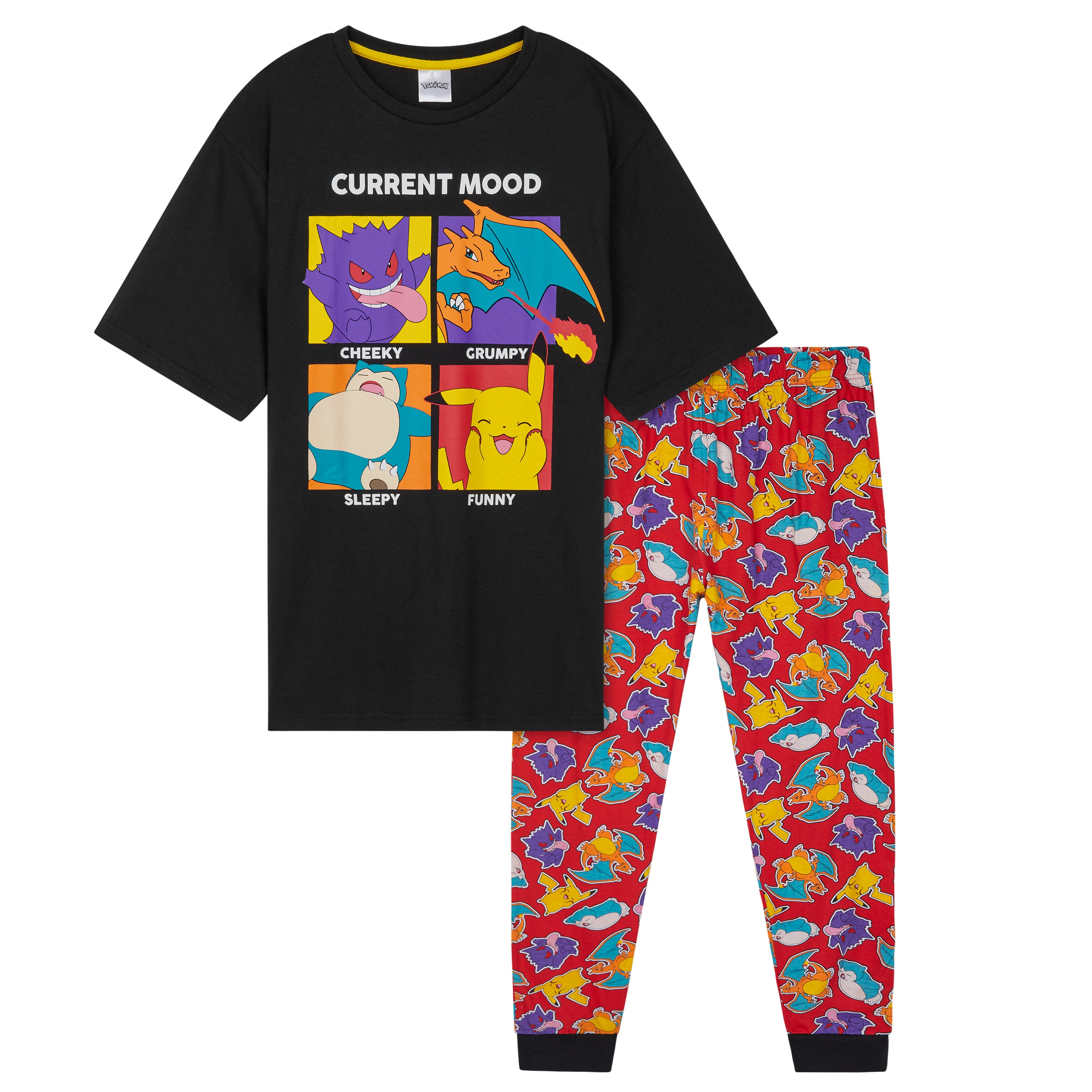 pok-mon-pyjama-homme-coton-taille-l-t-shirt-pantalon image 2