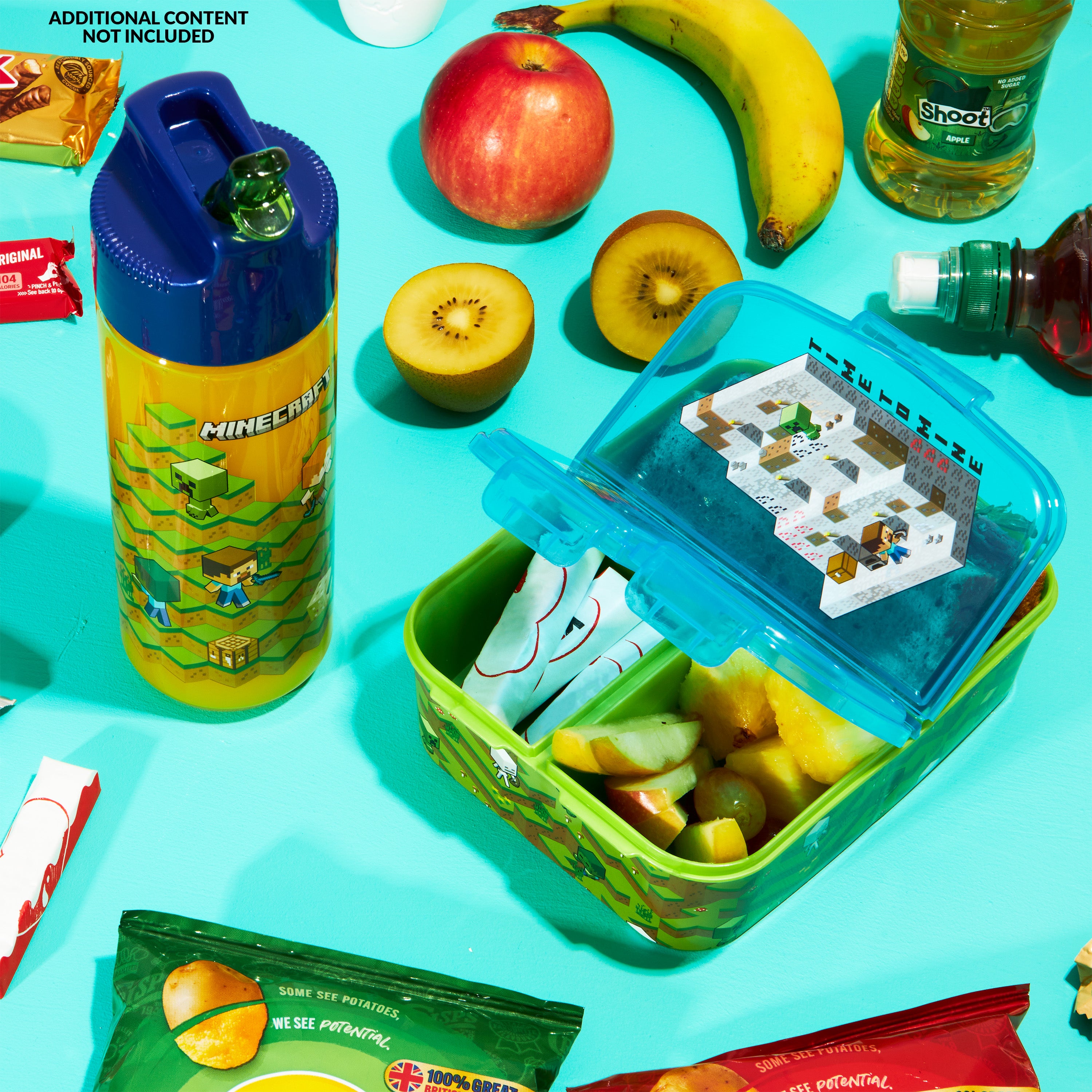 get-trend-school-supplies-lunch-box-minecraft-gourde-340-ml image 2
