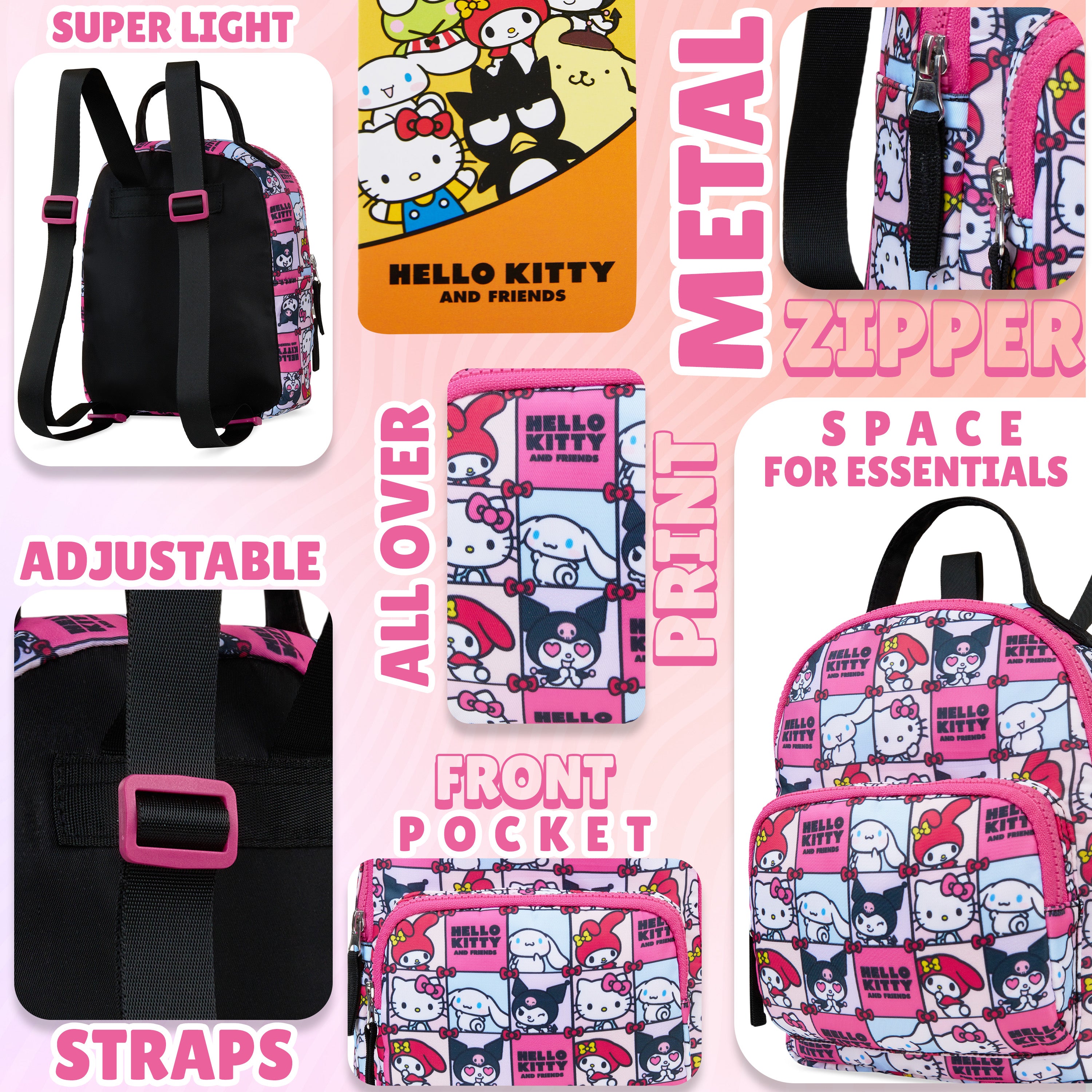 hello-kitty-sac-dos-petit-fille-ado-bretelles image 4