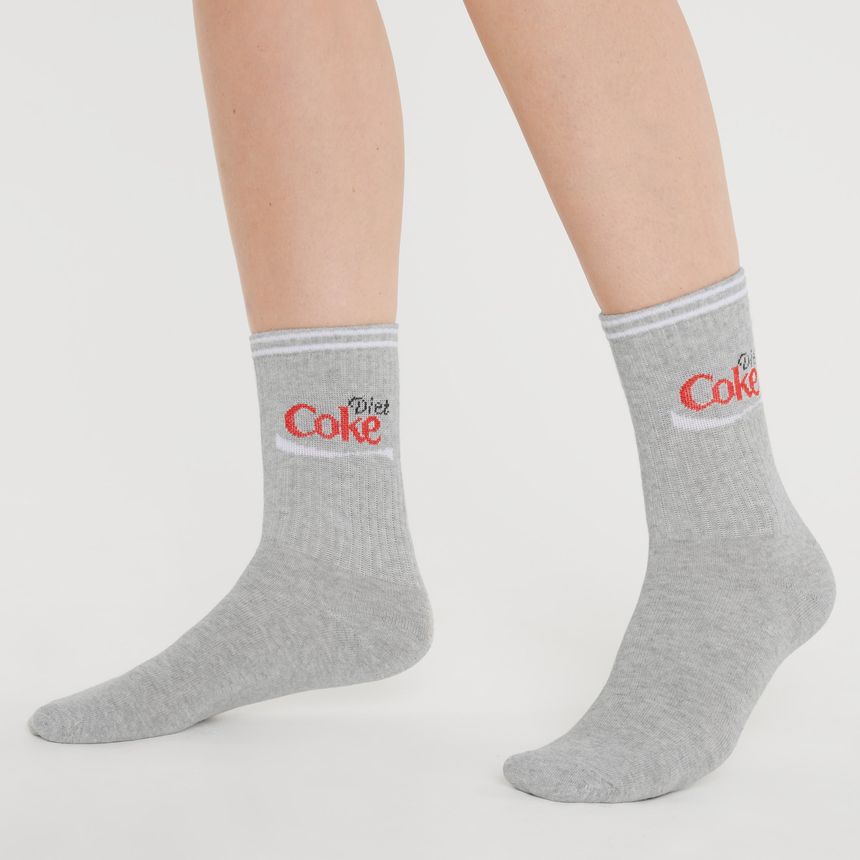 coca-cola-chaussettes-coton-lot-5-mi-mollet-fun-adulte image 4
