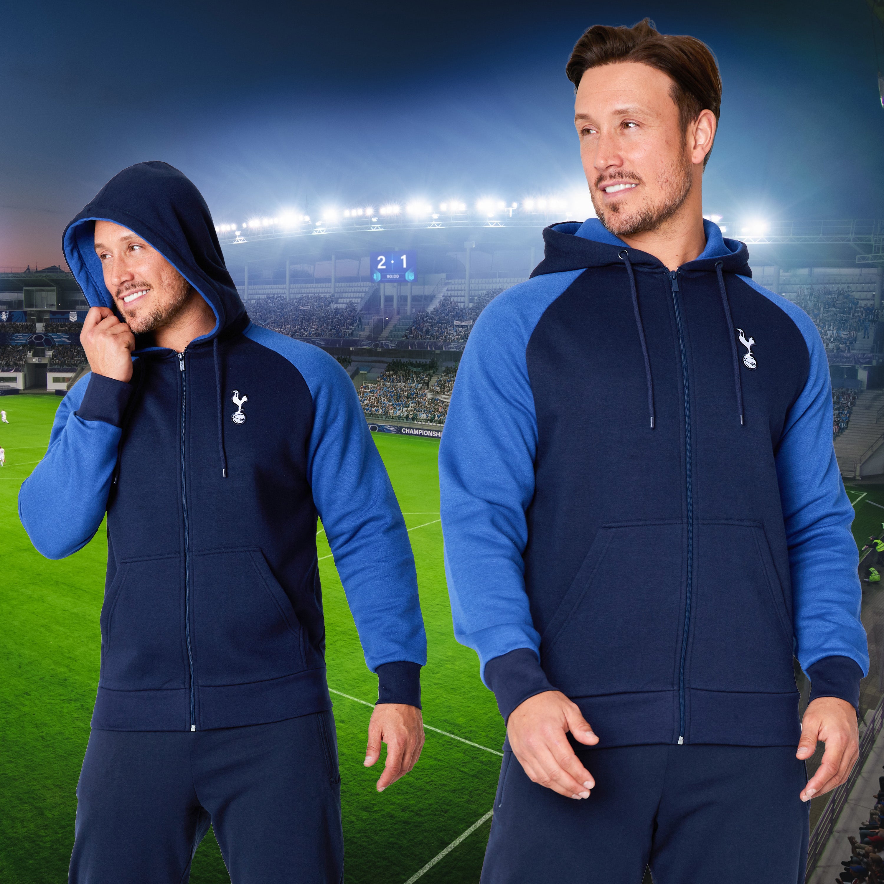 tottenham-hotspur-sweat-zipp-homme-capuche-taille-l image 4