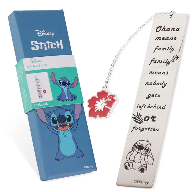 get-trend-disney-stitch-marque-page-m-tal-coffret-ohana image 1
