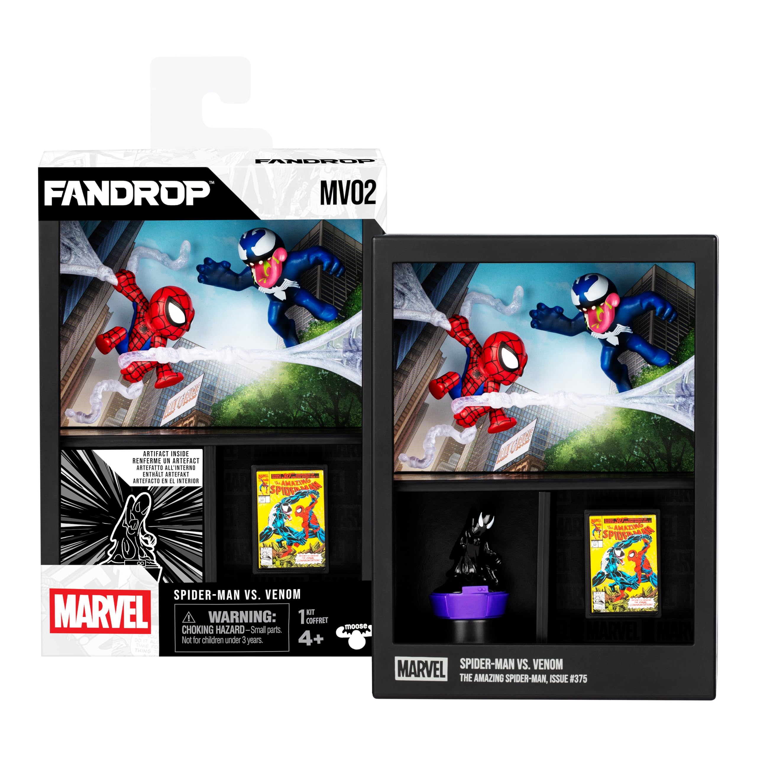 marvel-fandrop-spider-man-vs-venom-figurine-diorama-mv02 image 4