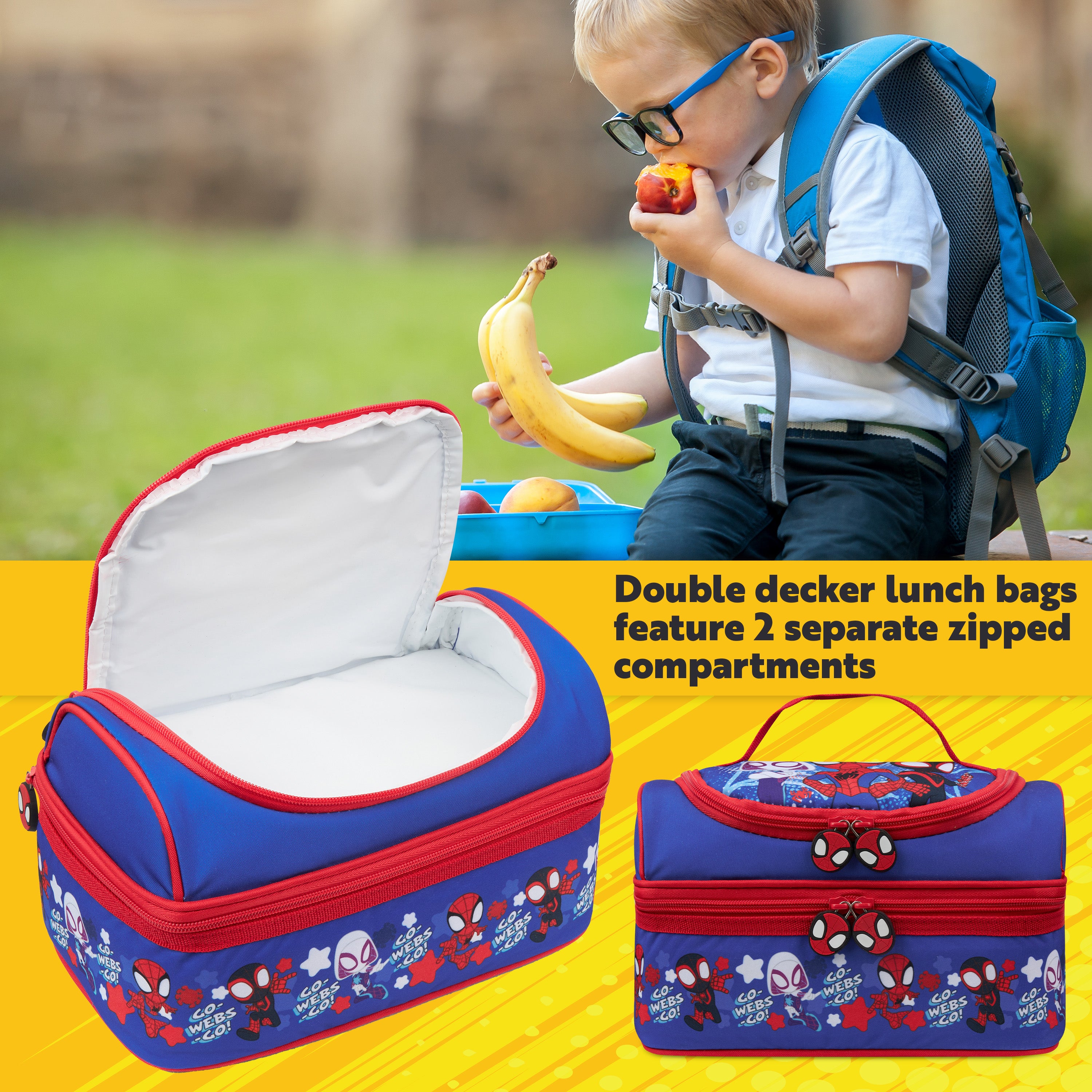 marvel-spidey-sac-repas-isotherme-enfant-bleu-rouge image 2