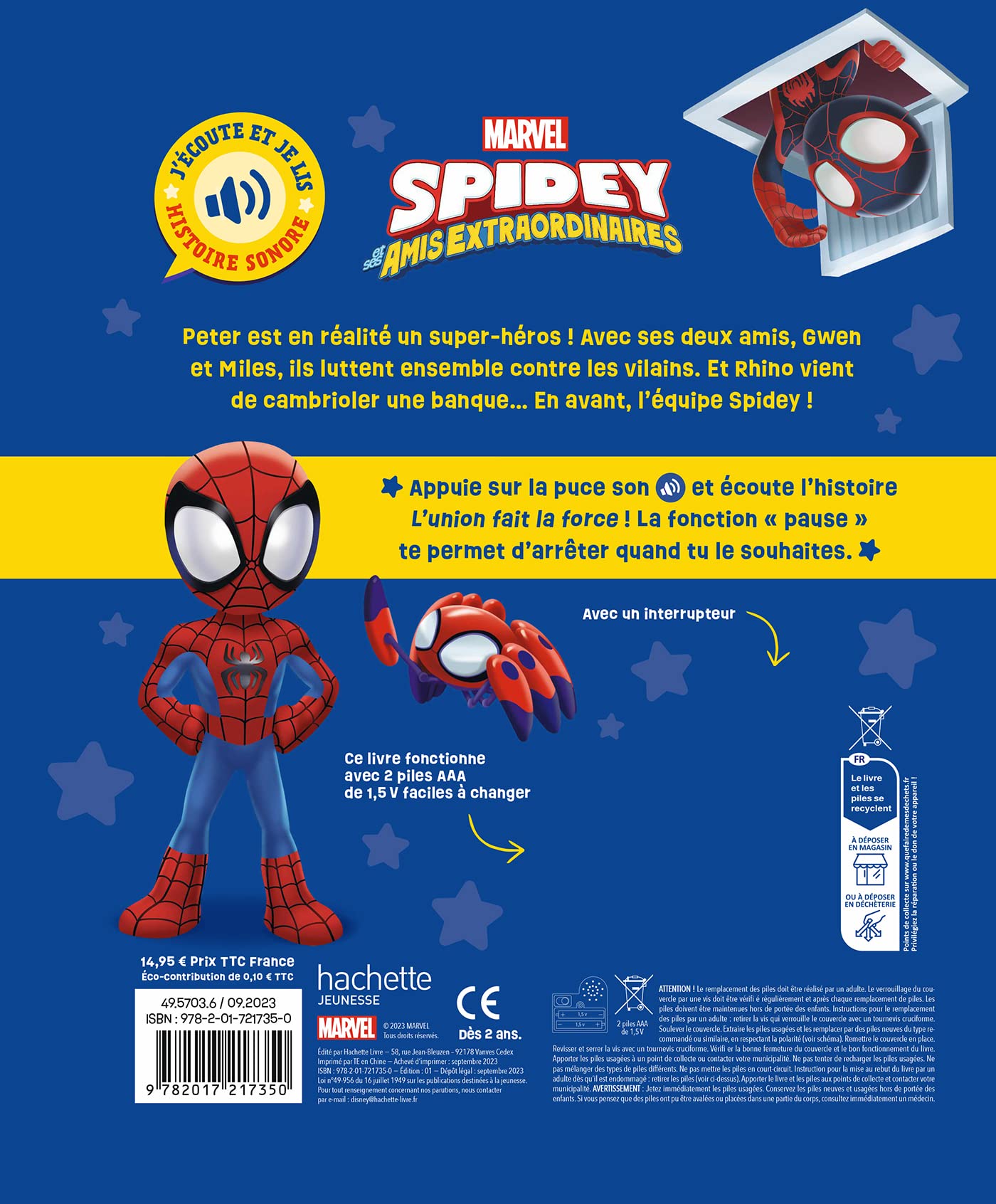 marvel-spidey-et-amis-mission-trois-livre-sonore-enfant image 2