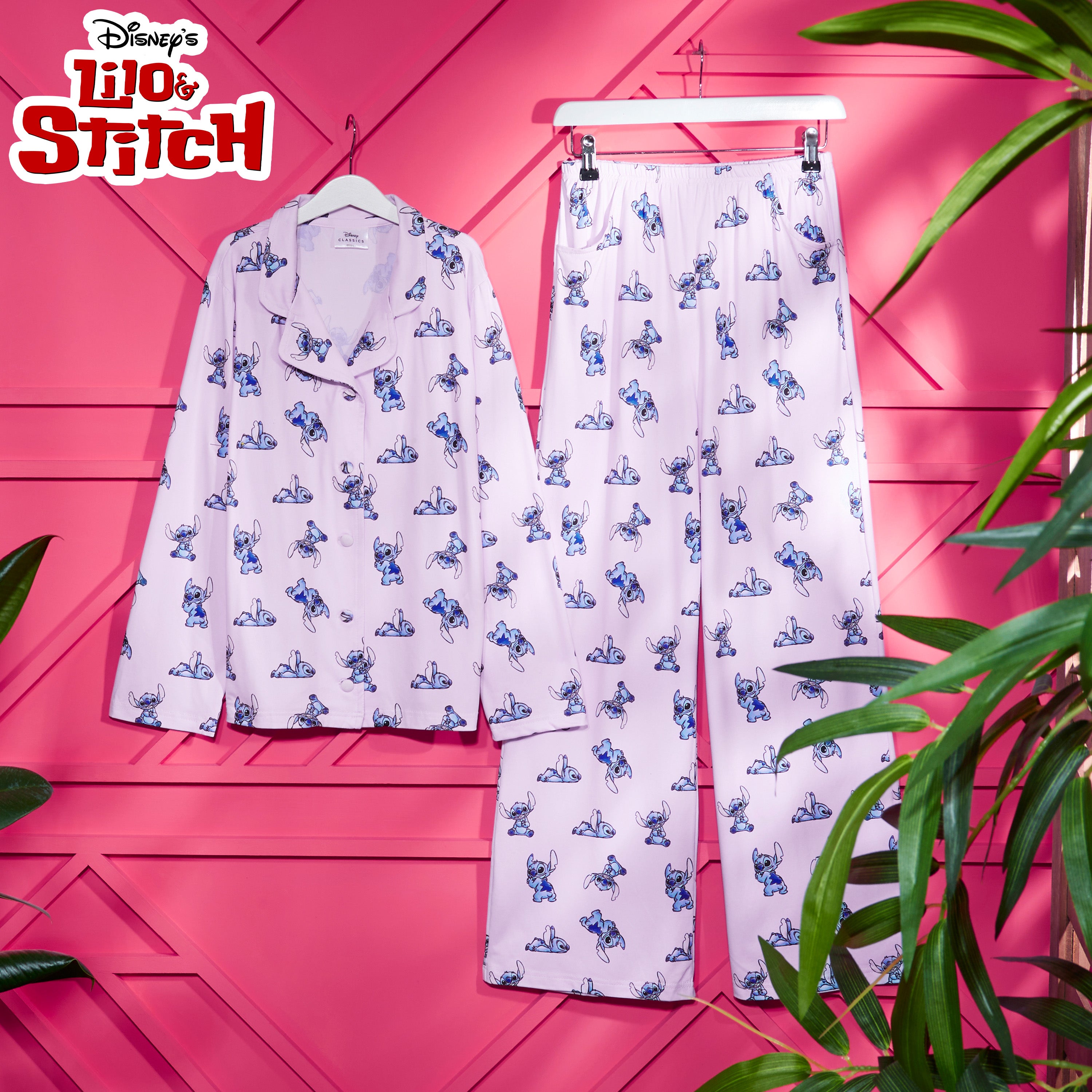 disney-stitch-pyjama-fille-2-pi-ces-9-10-ans-long image 2