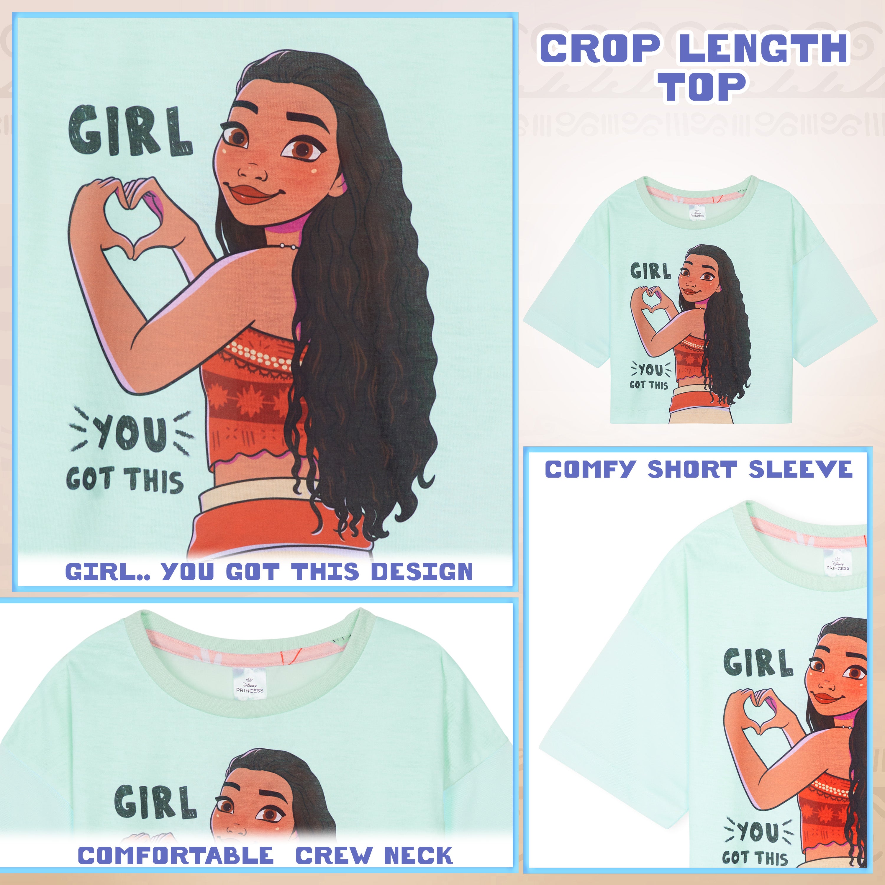 disney-moana-pyjama-fille-2-pi-ces-4-14-ans image 5