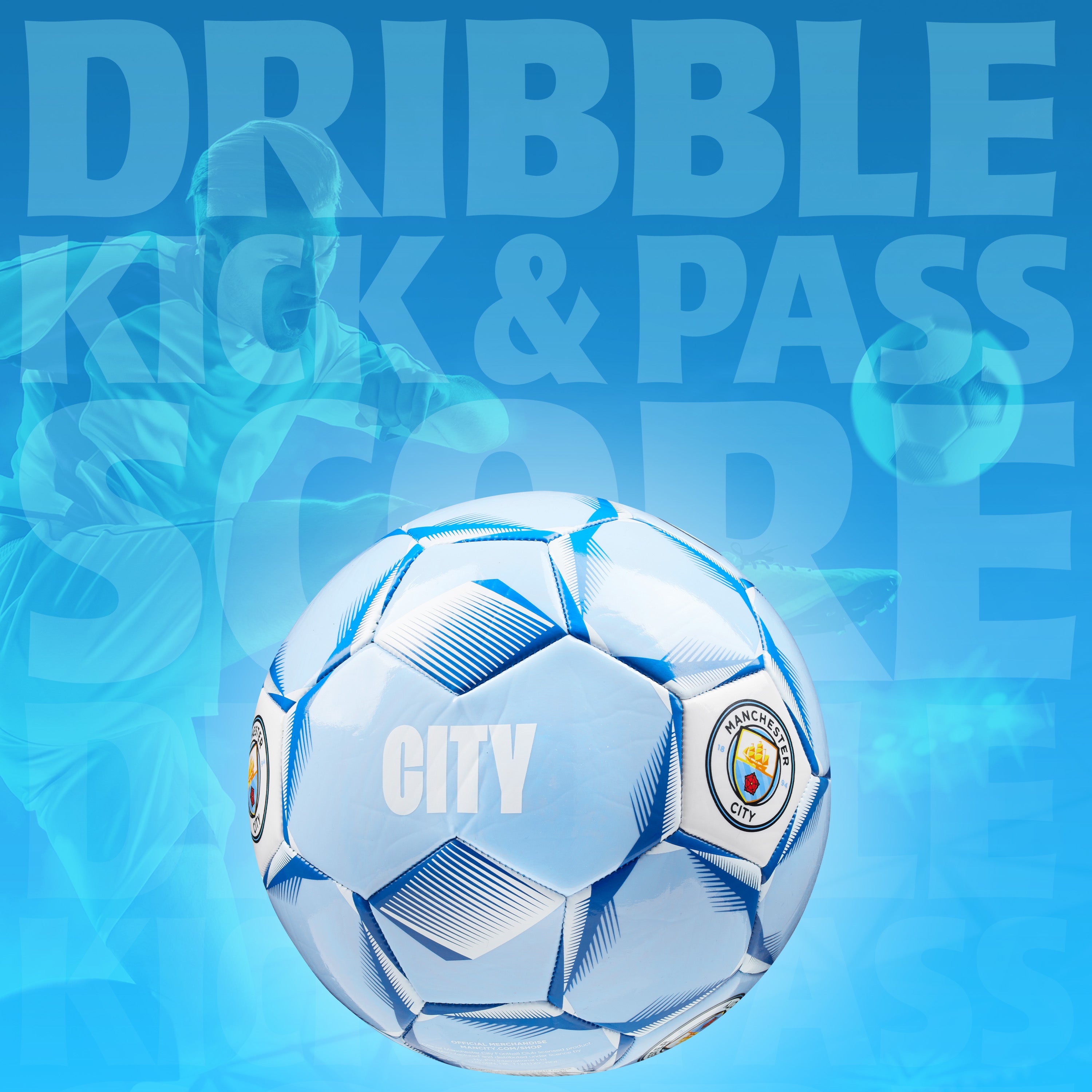 manchester-city-f-c-football-ballon-de-foot-taille-3-officiel-2 image 3