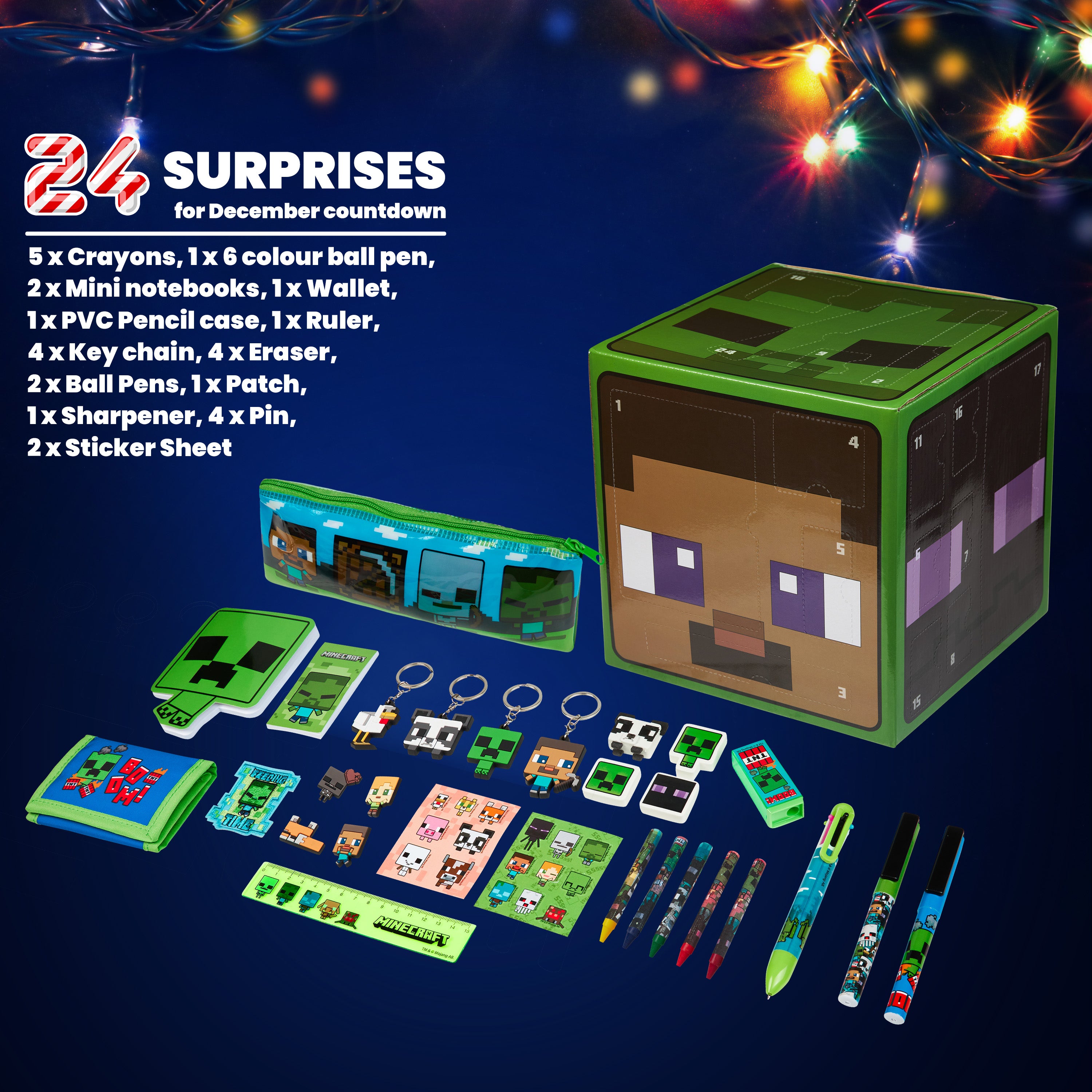 minecraft-calendrier-avent-2025-enfant-24-surprises-papeterie image 6